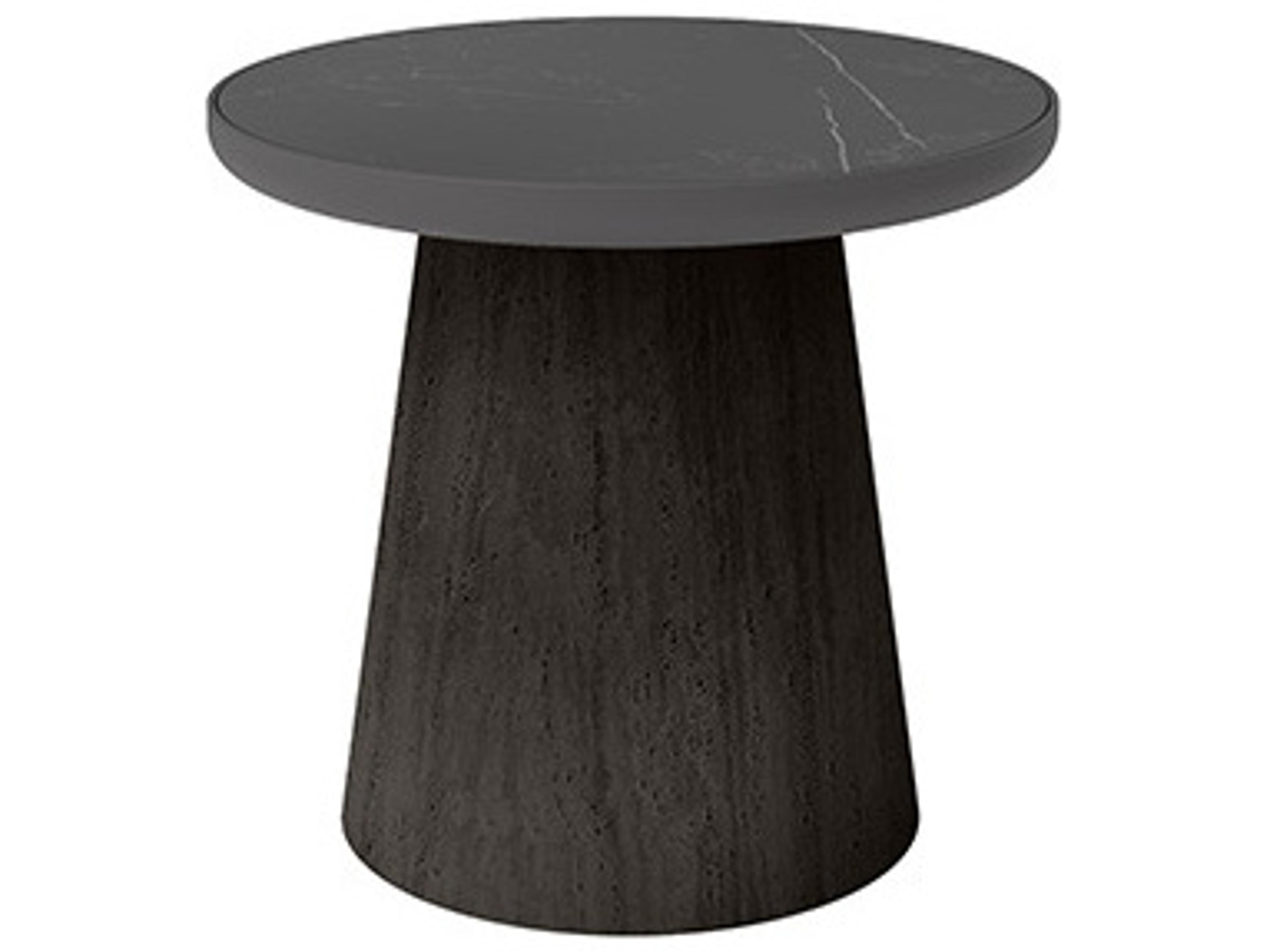 Ebel Aspen Sintered Stone Round End Table Top