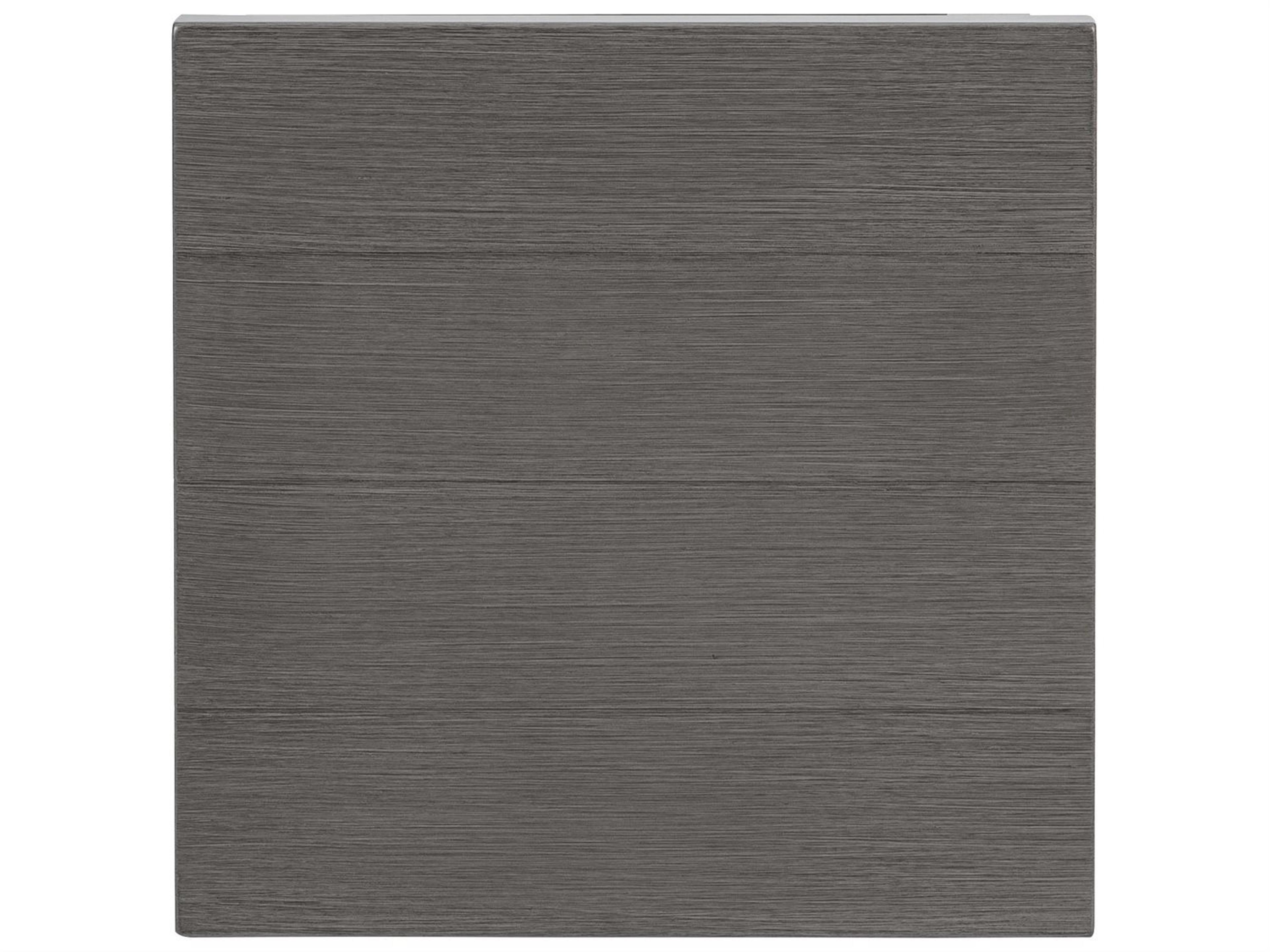 Ebel Trevi Aluminum Square Plank Top Outdoor Patio End Table