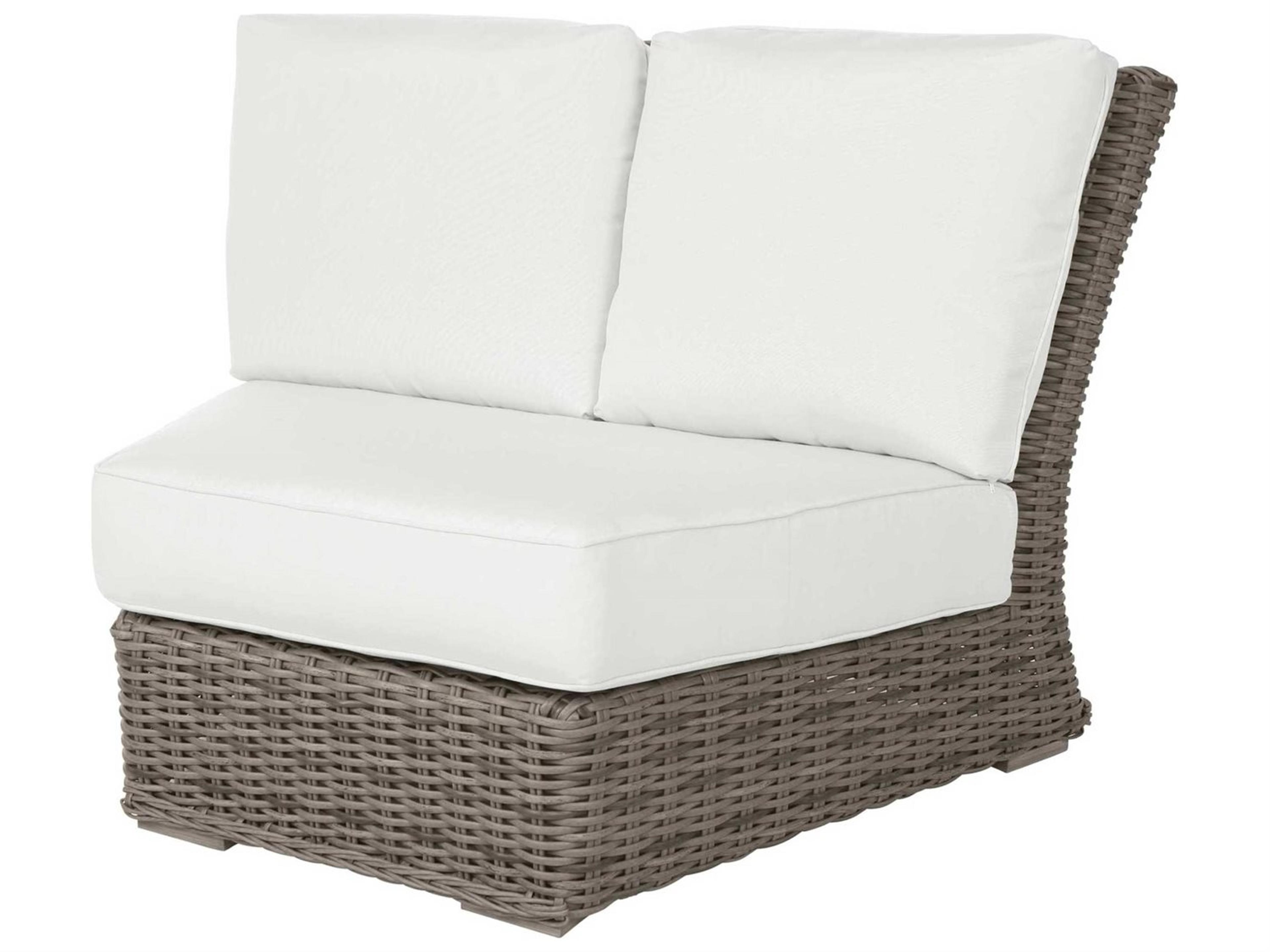 Laurent Curved Modular Lounge Chair Replacement Cushions