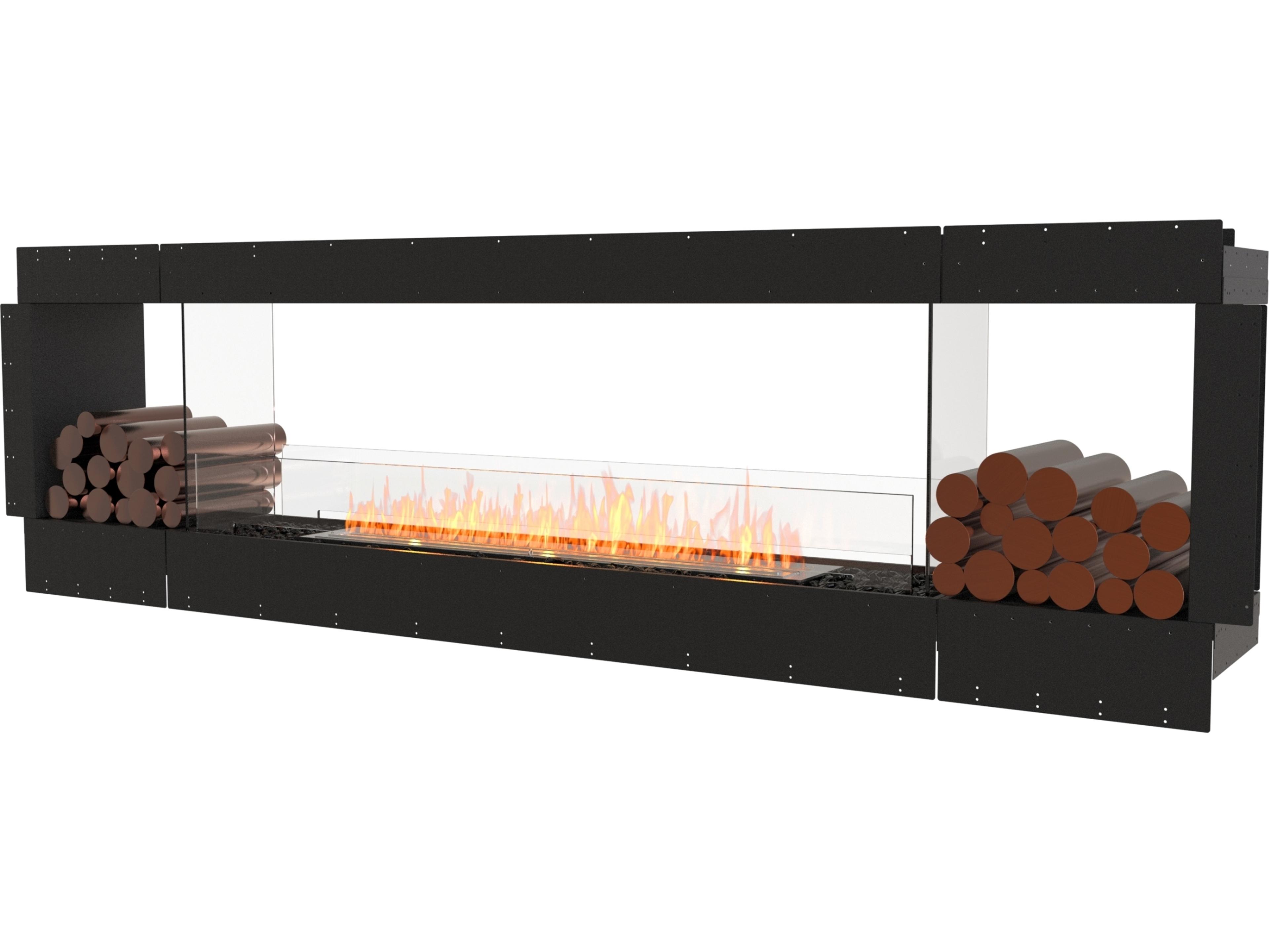 EcoSmart Fire Flex Fireboxes - Double Sided Fireplace