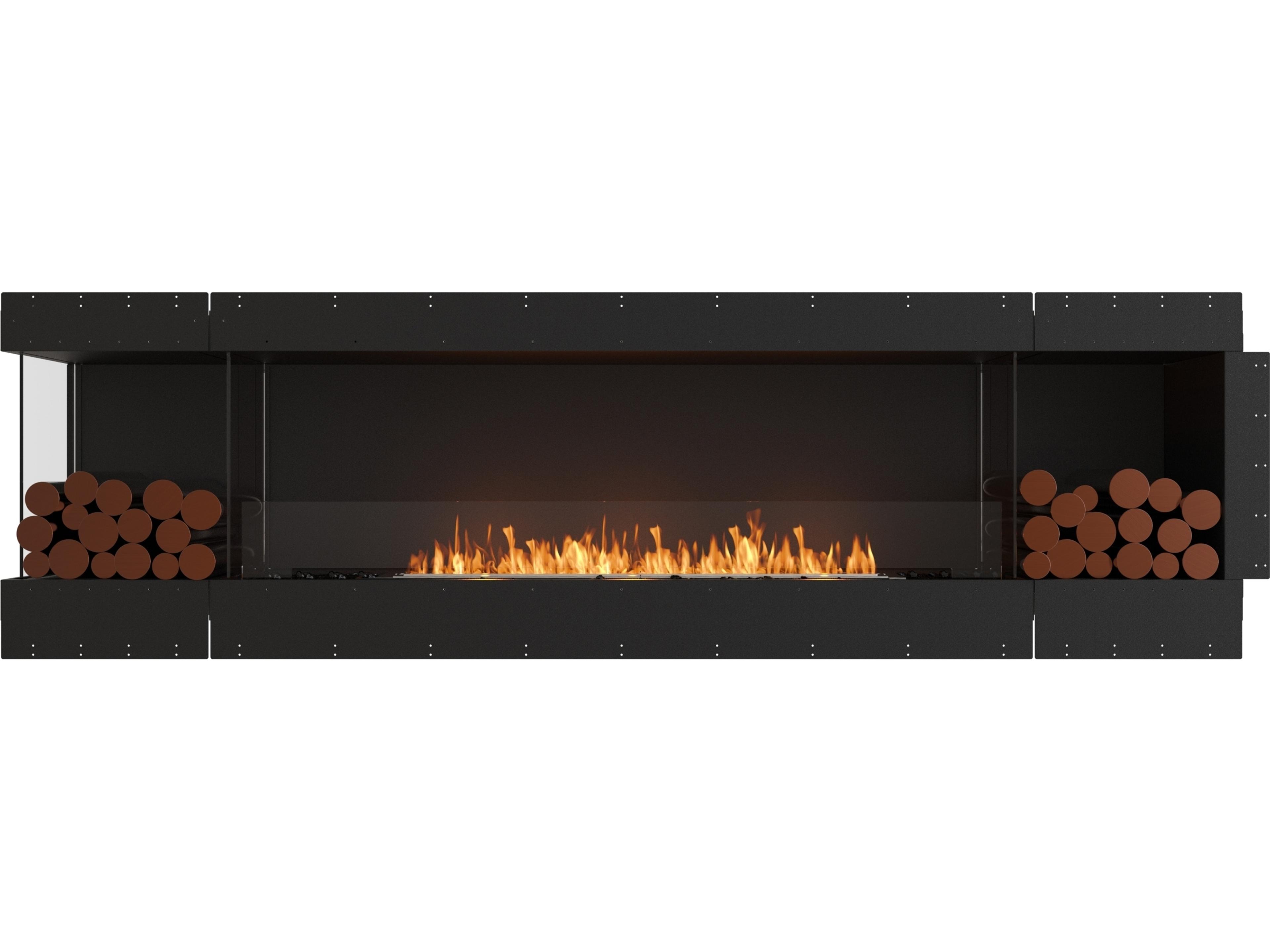 EcoSmart Fire Flex Fireboxes - Left Corner Fireplace