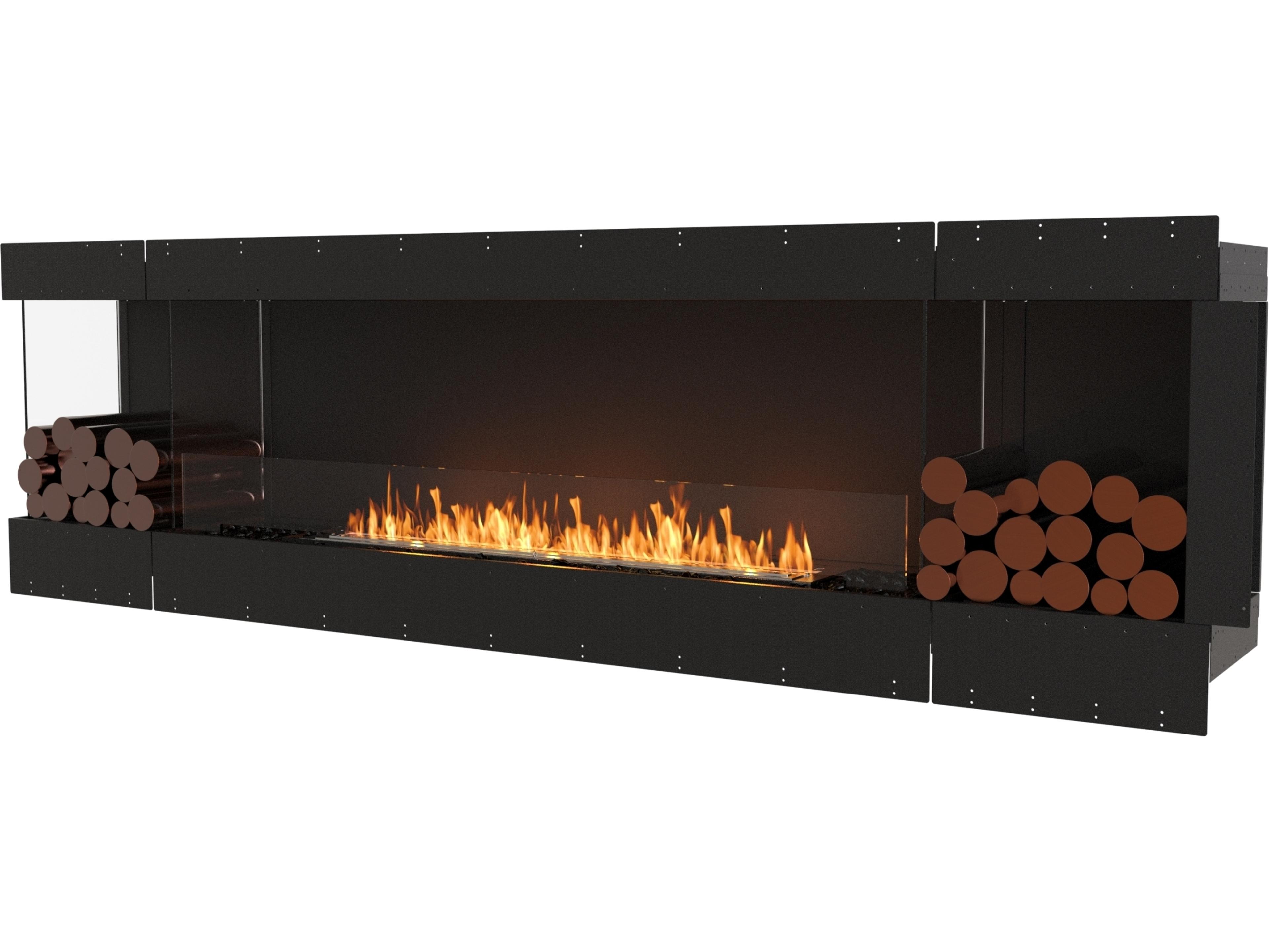 EcoSmart Fire Flex Fireboxes - Left Corner Fireplace