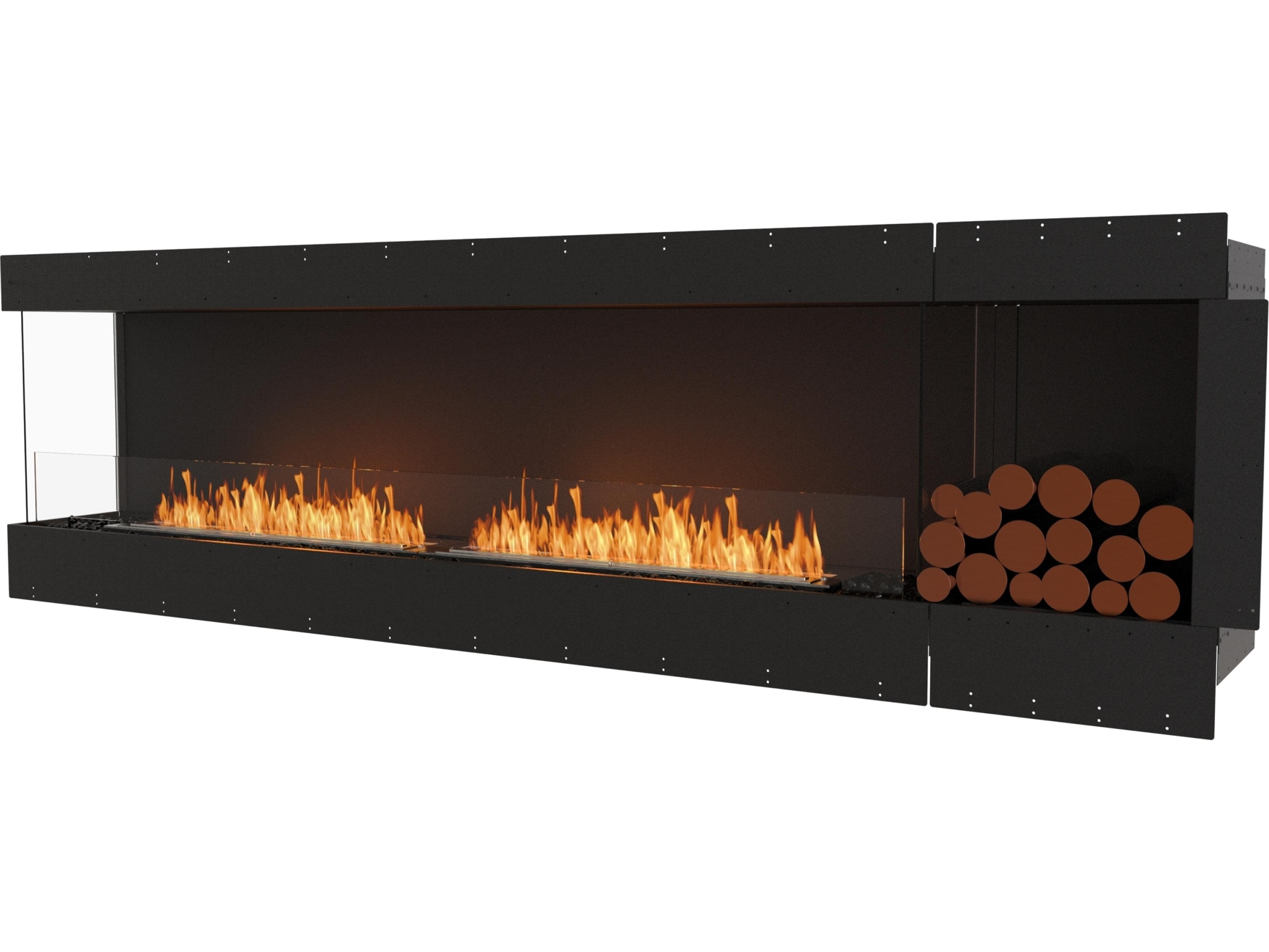 EcoSmart Fire Flex Fireboxes - Left Corner Fireplace