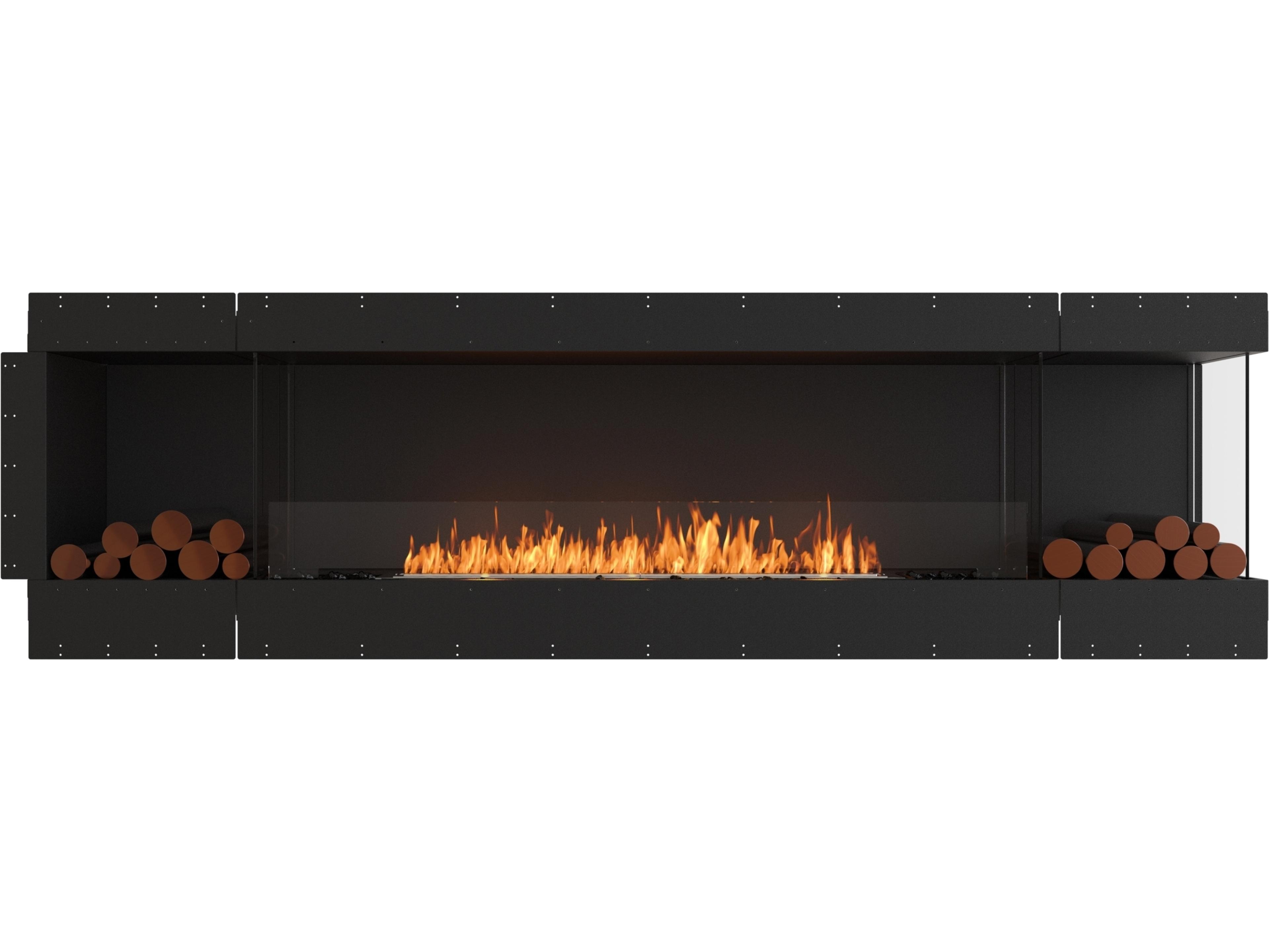 EcoSmart Fire Flex Fireboxes - Right Corner Fireplace