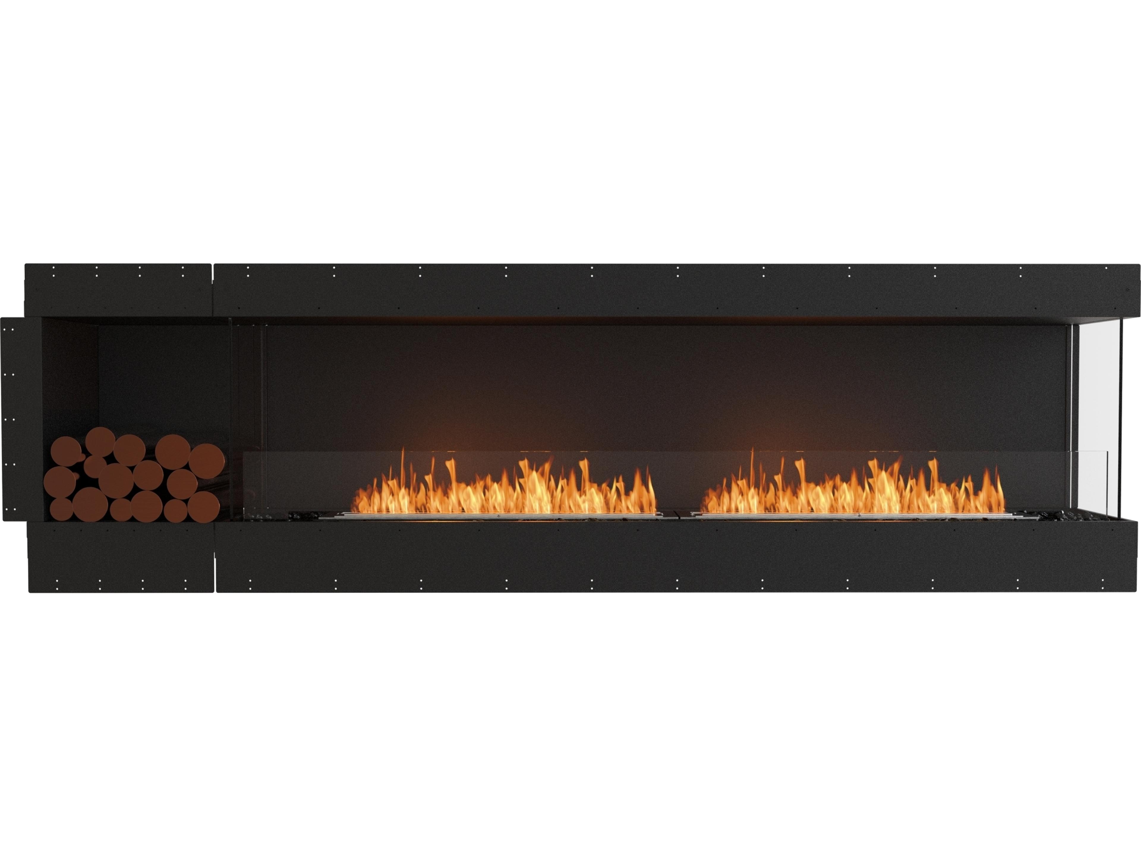 EcoSmart Fire Flex Fireboxes - Right Corner Fireplace