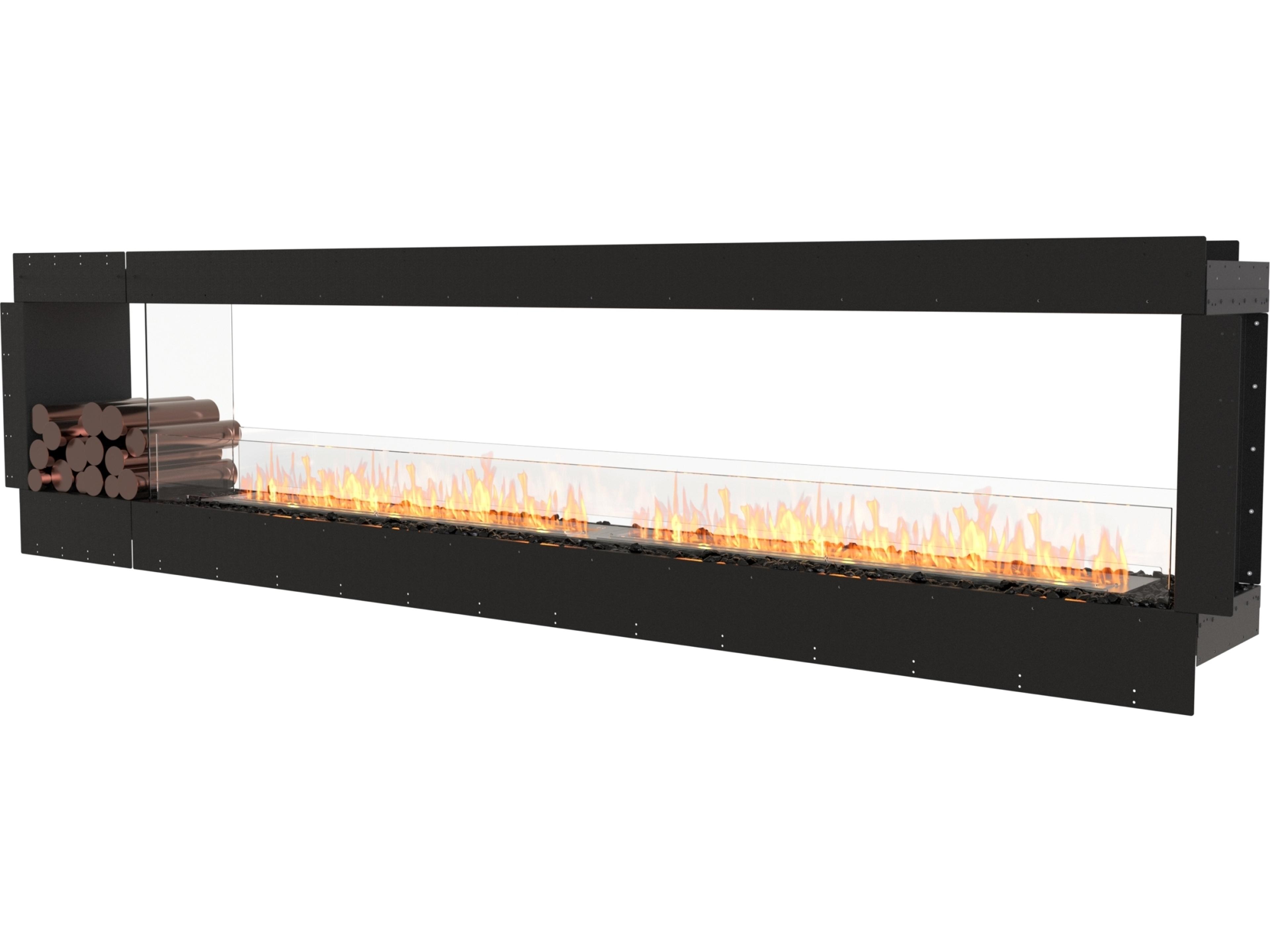 EcoSmart Fire Flex Fireboxes - Double Sided Fireplace