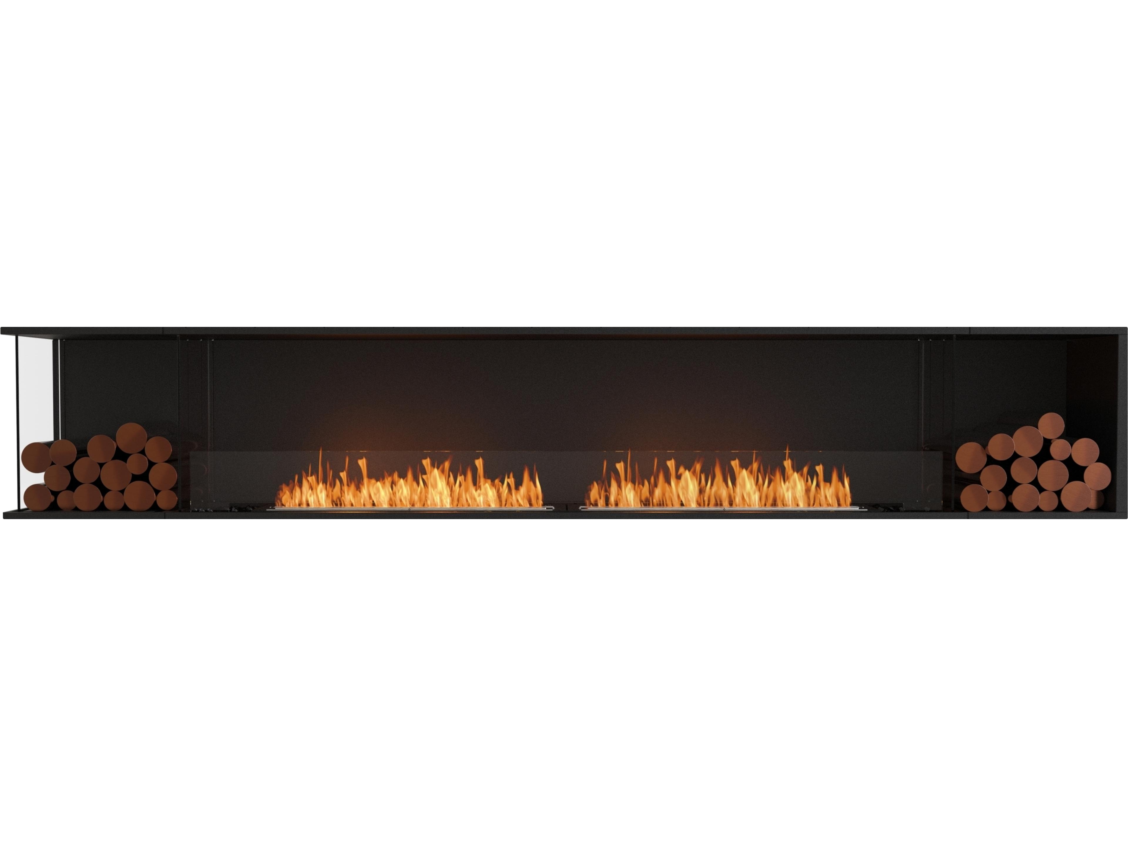 EcoSmart Fire Flex Fireboxes - Left Corner Fireplace
