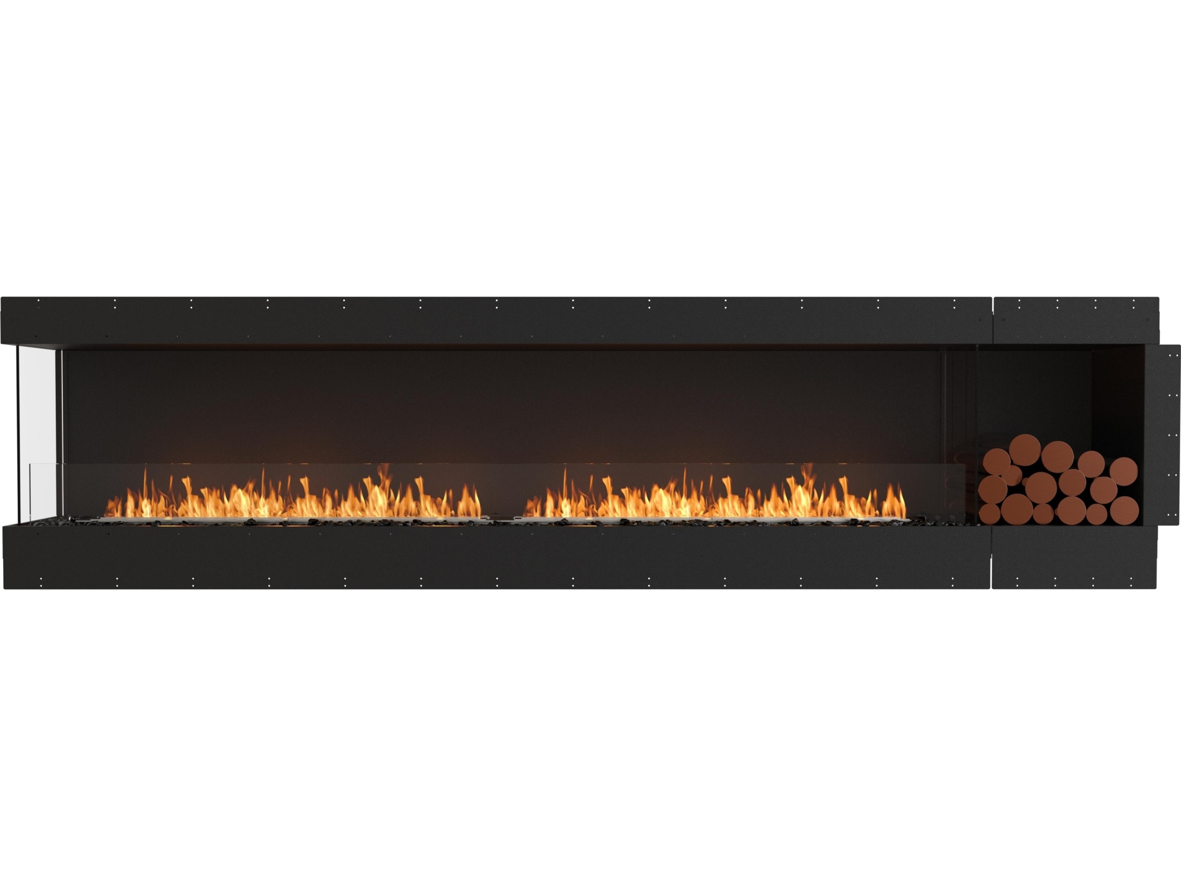 EcoSmart Fire Flex Fireboxes - Left Corner Fireplace