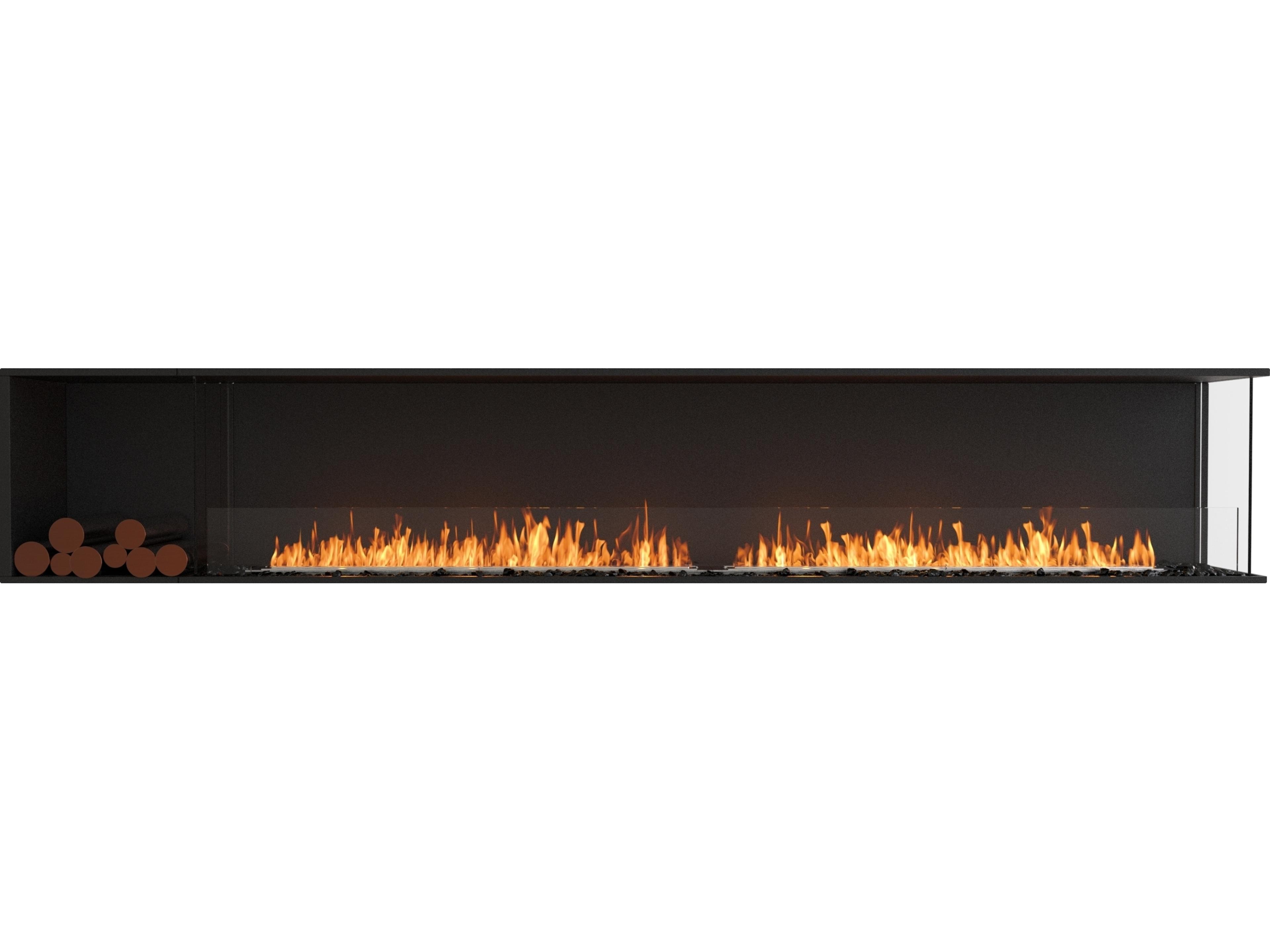 EcoSmart Fire Flex Fireboxes - Right Corner Fireplace