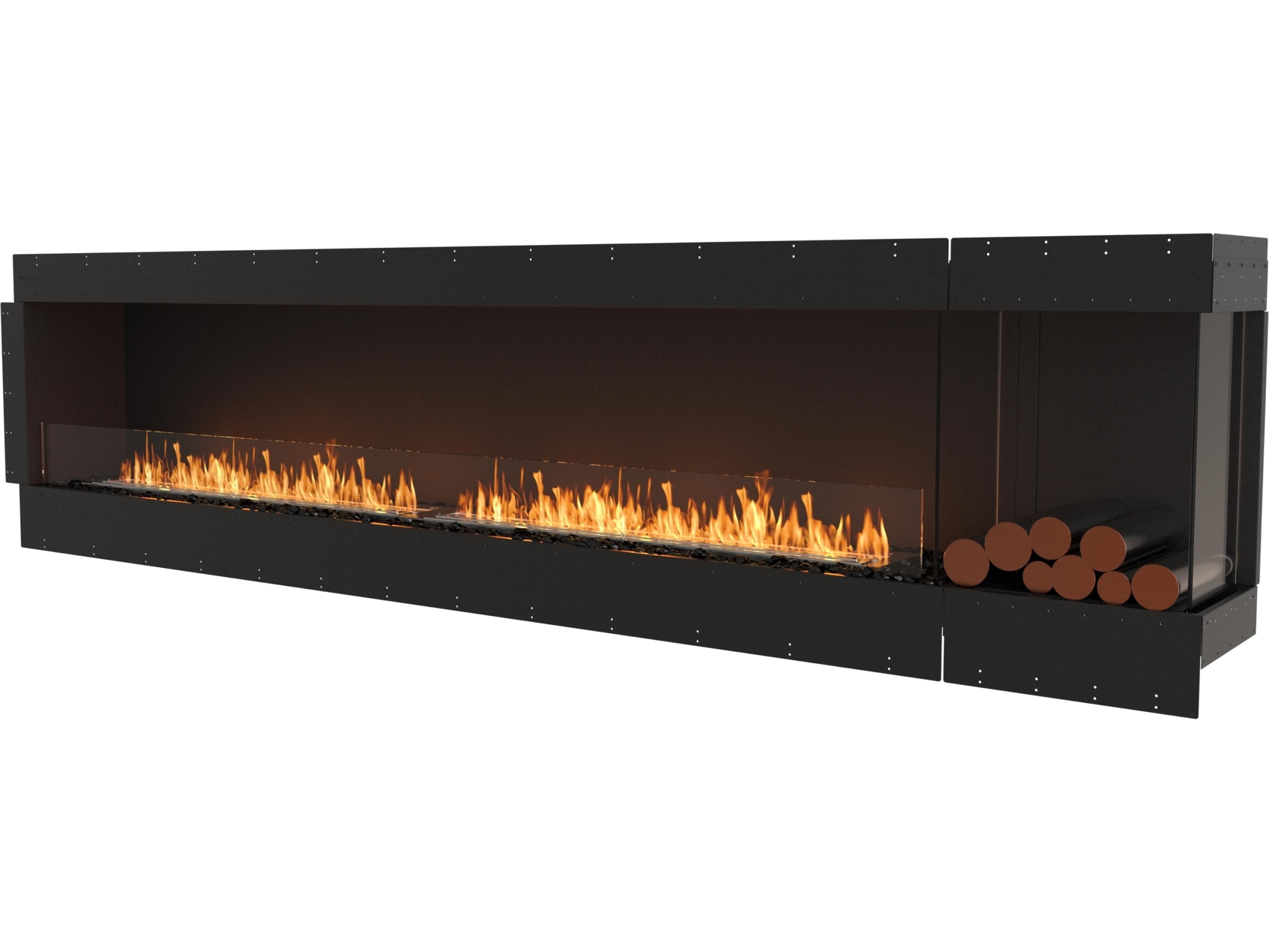 EcoSmart Fire Flex Fireboxes - Right Corner Fireplace