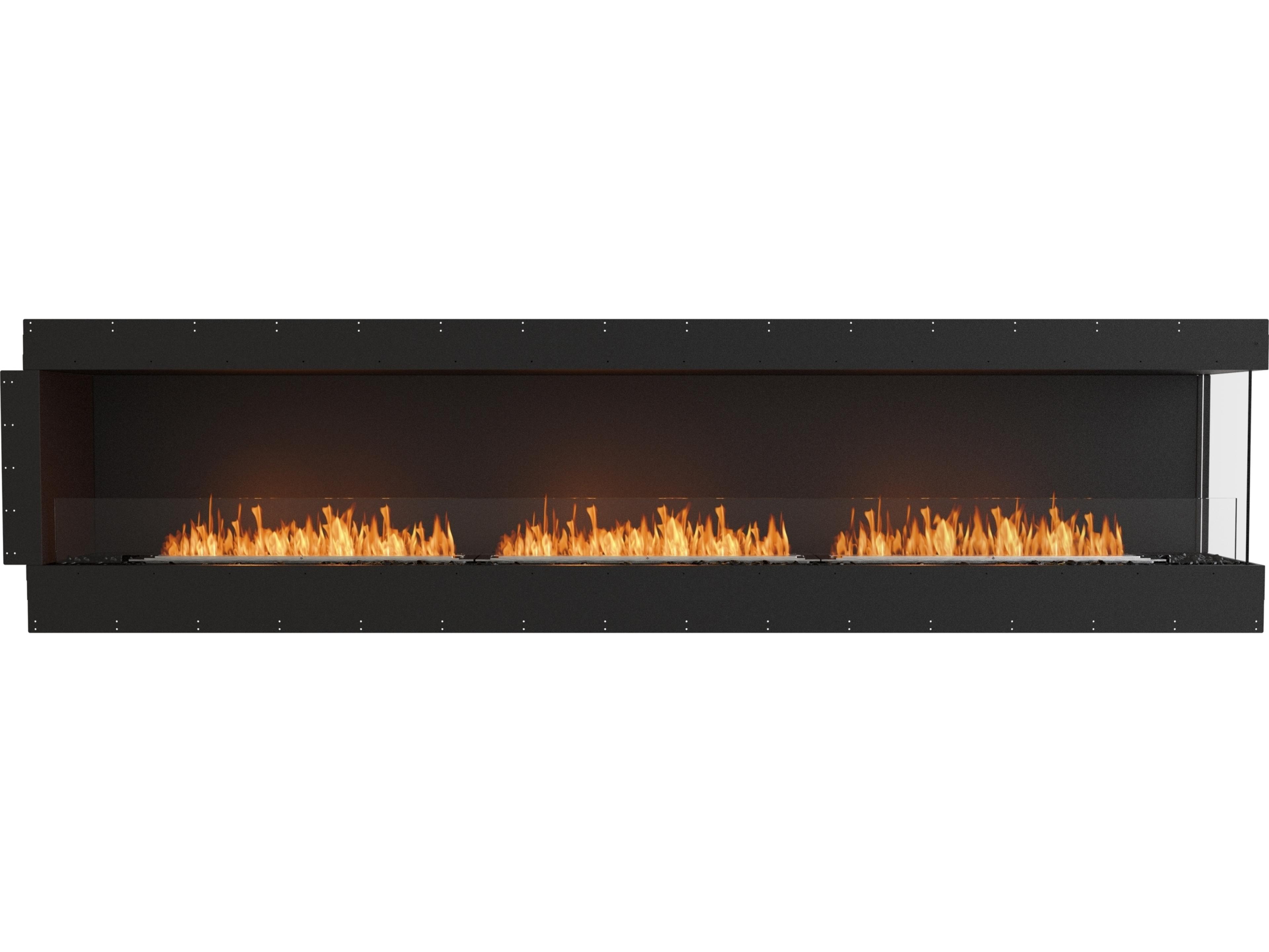 EcoSmart Fire Flex Fireboxes - Right Corner Fireplace