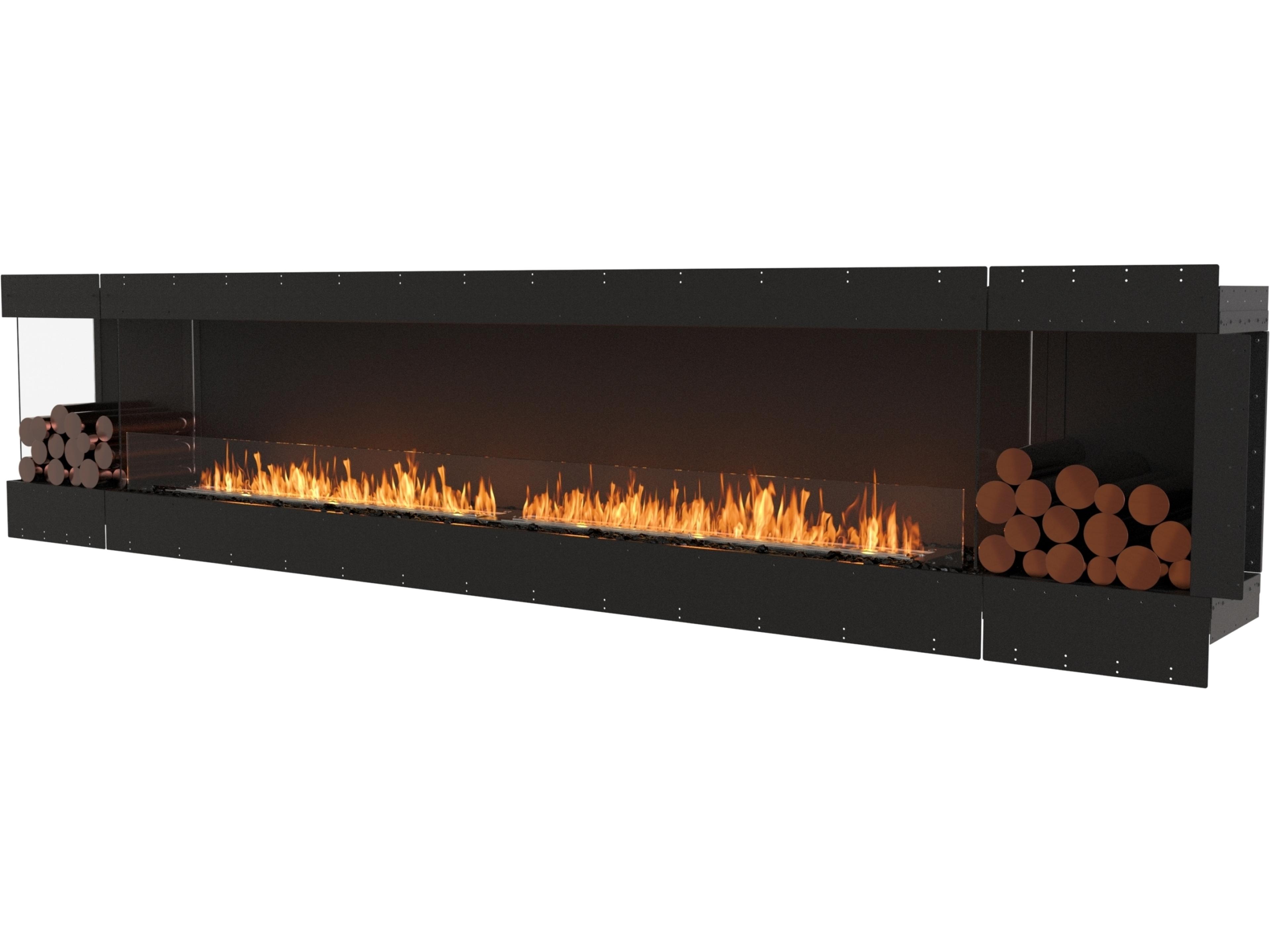 EcoSmart Fire Flex Fireboxes - Left Corner Fireplace
