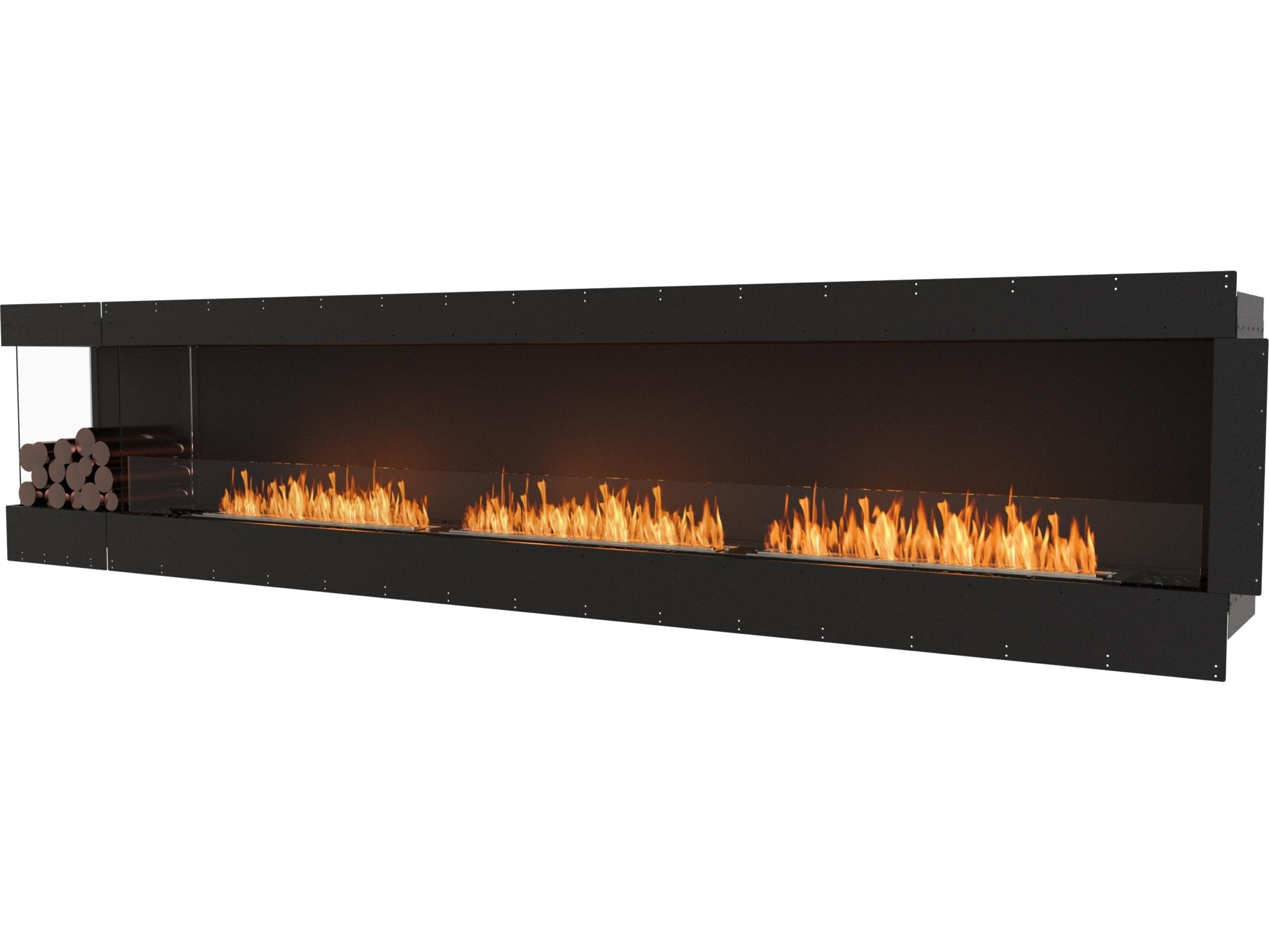 EcoSmart Fire Flex Fireboxes - Left Corner Fireplace