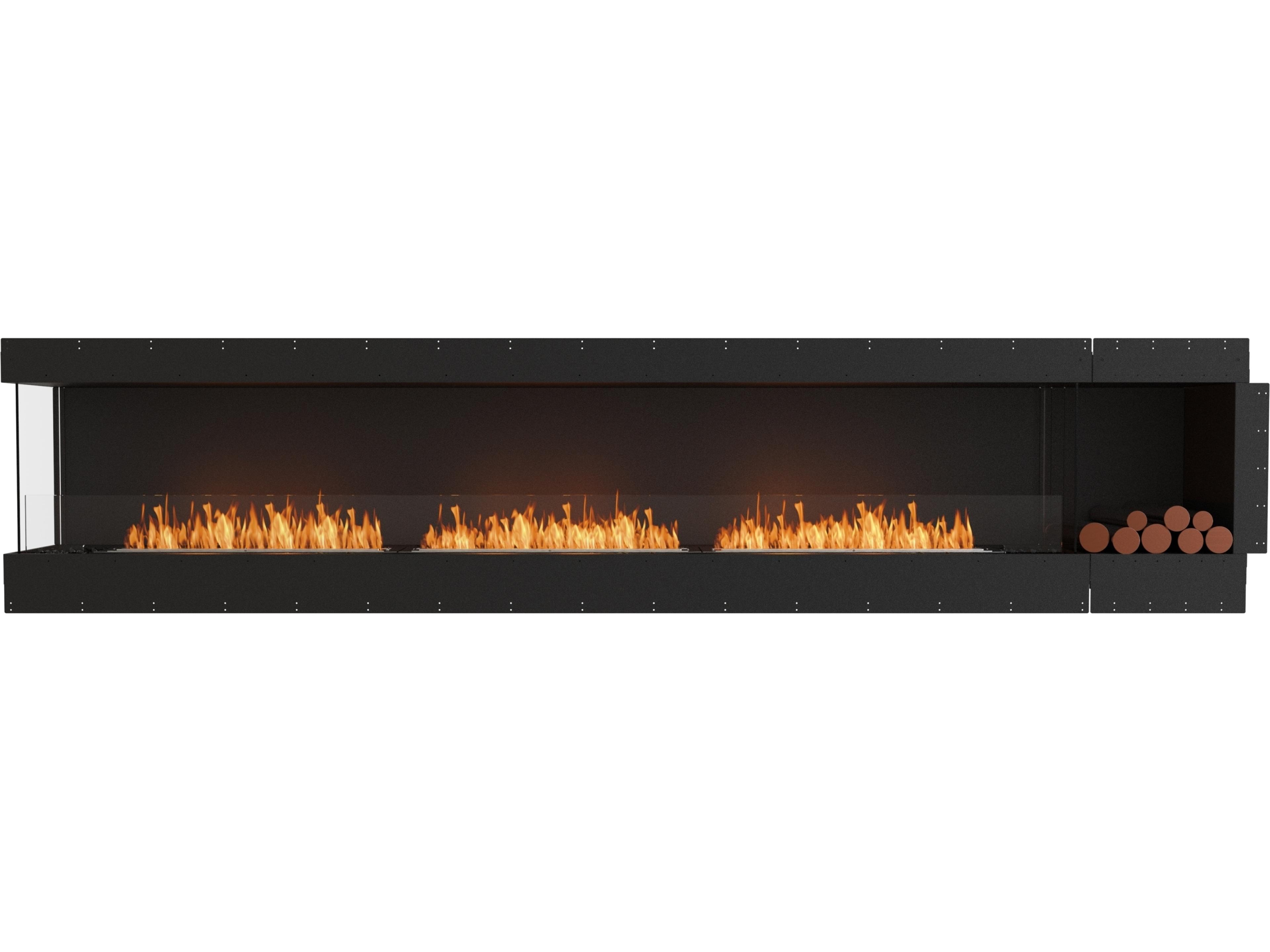 EcoSmart Fire Flex Fireboxes - Left Corner Fireplace