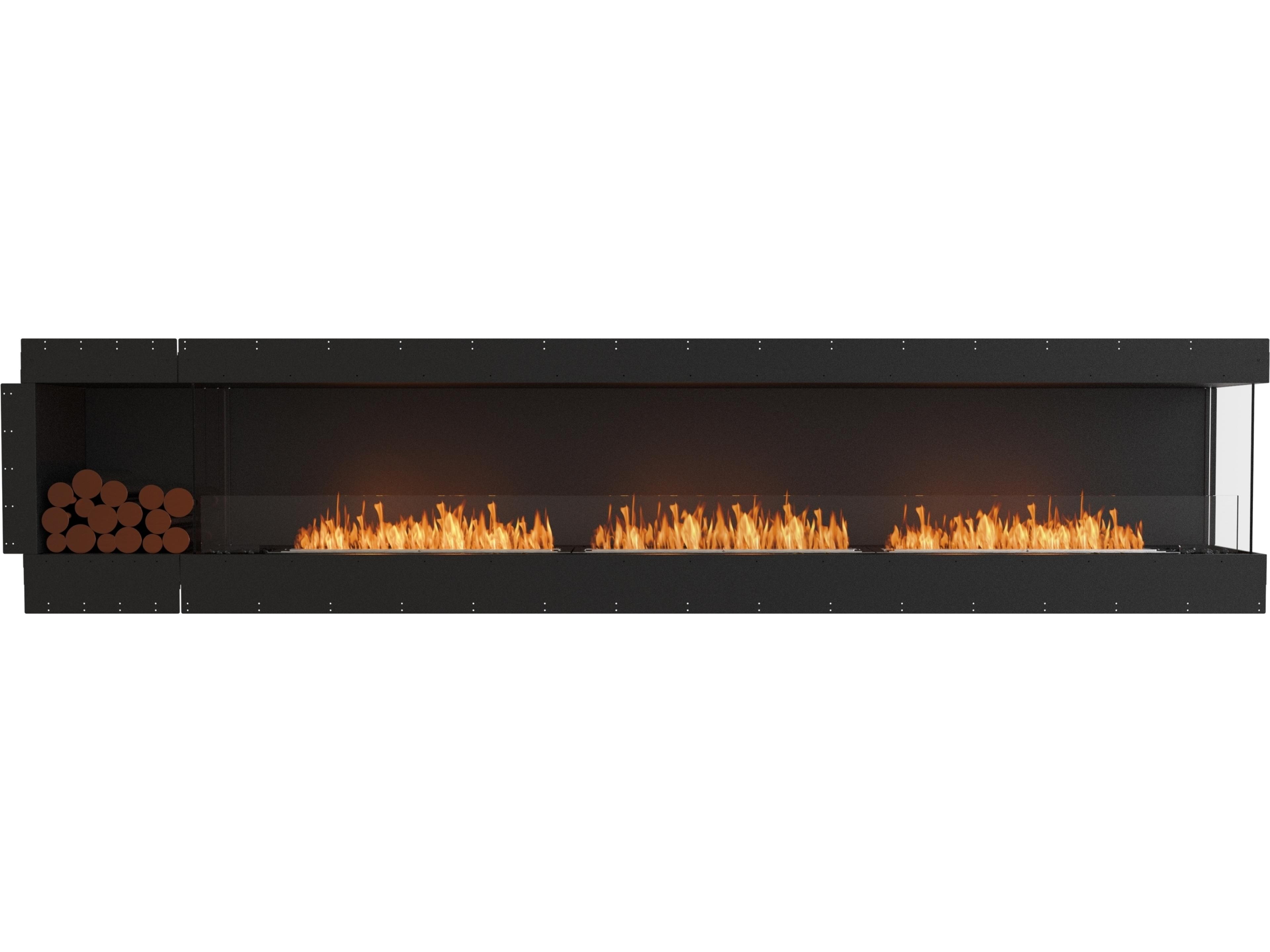 EcoSmart Fire Flex Fireboxes - Right Corner Fireplace