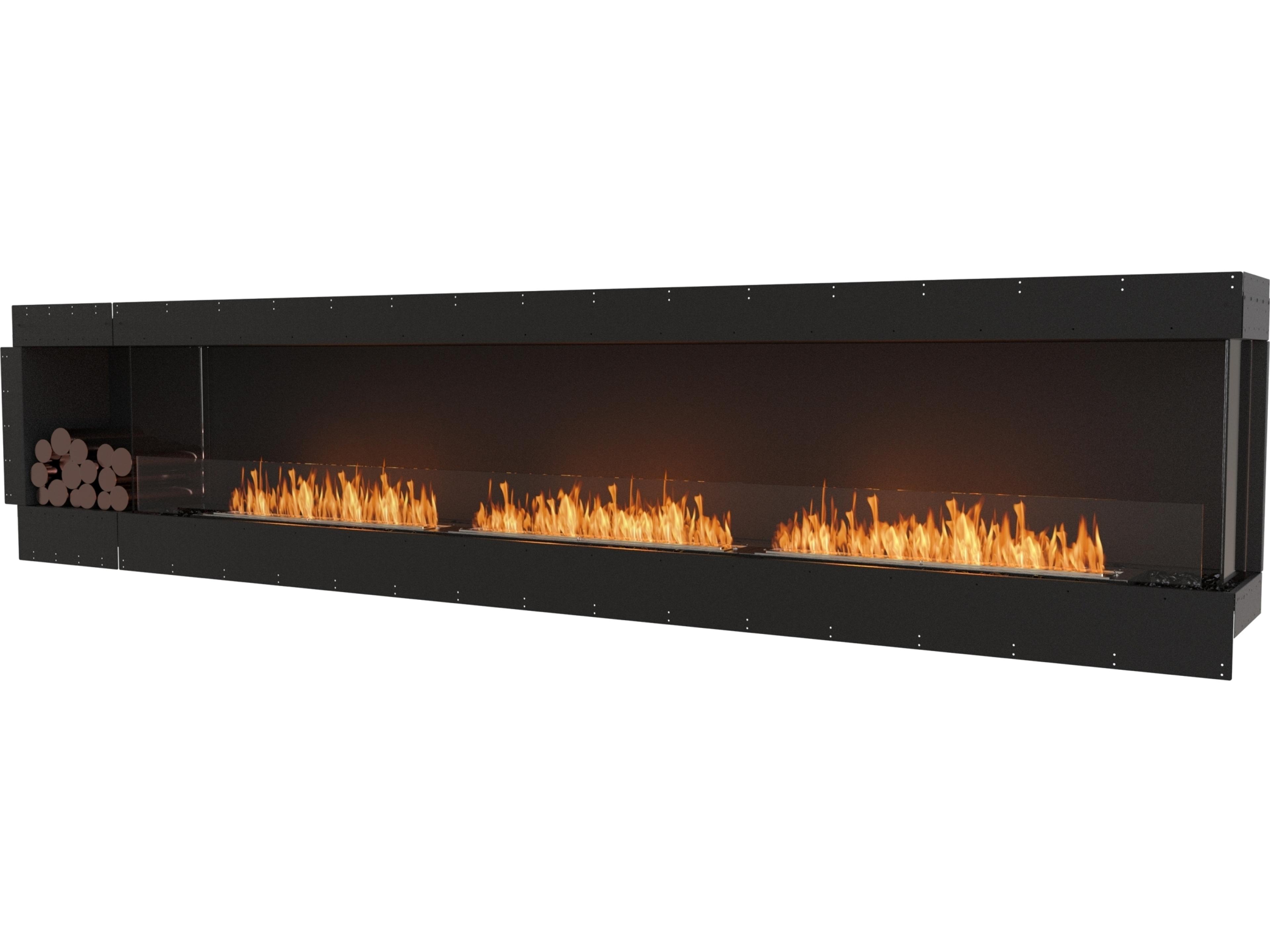 EcoSmart Fire Flex Fireboxes - Right Corner Fireplace
