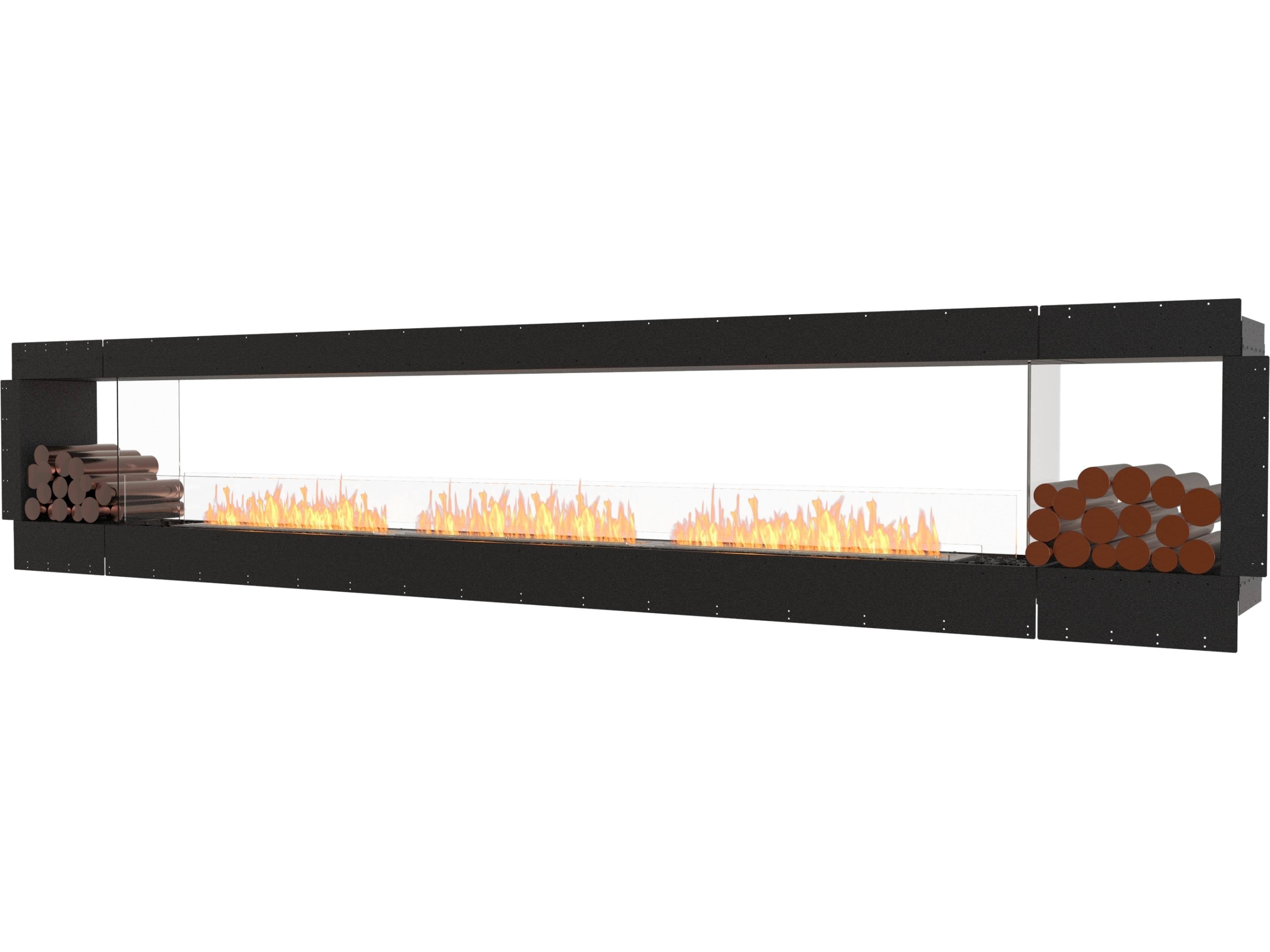 EcoSmart Fire Flex Fireboxes - Double Sided Fireplace
