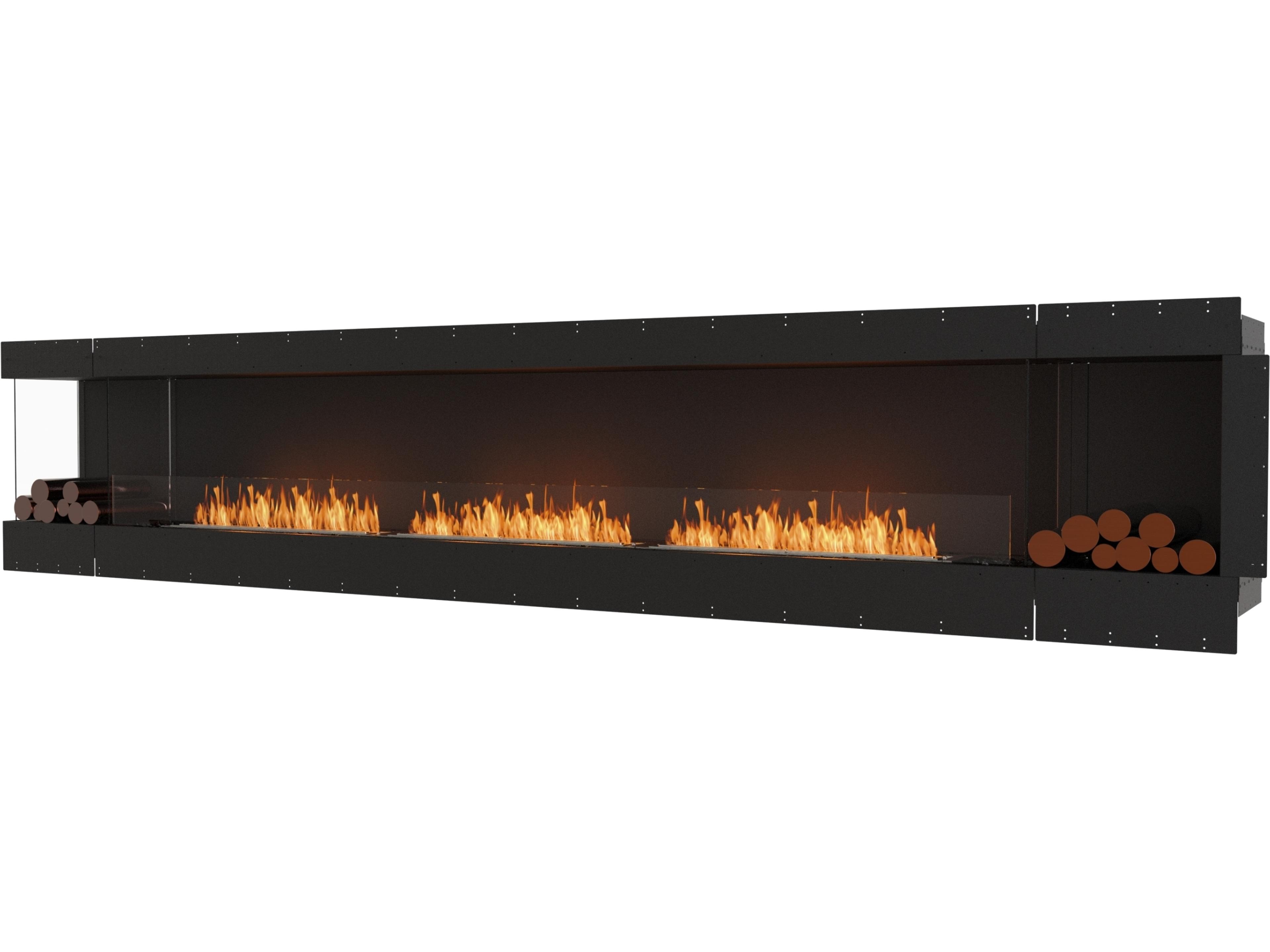 EcoSmart Fire Flex Fireboxes - Left Corner Fireplace