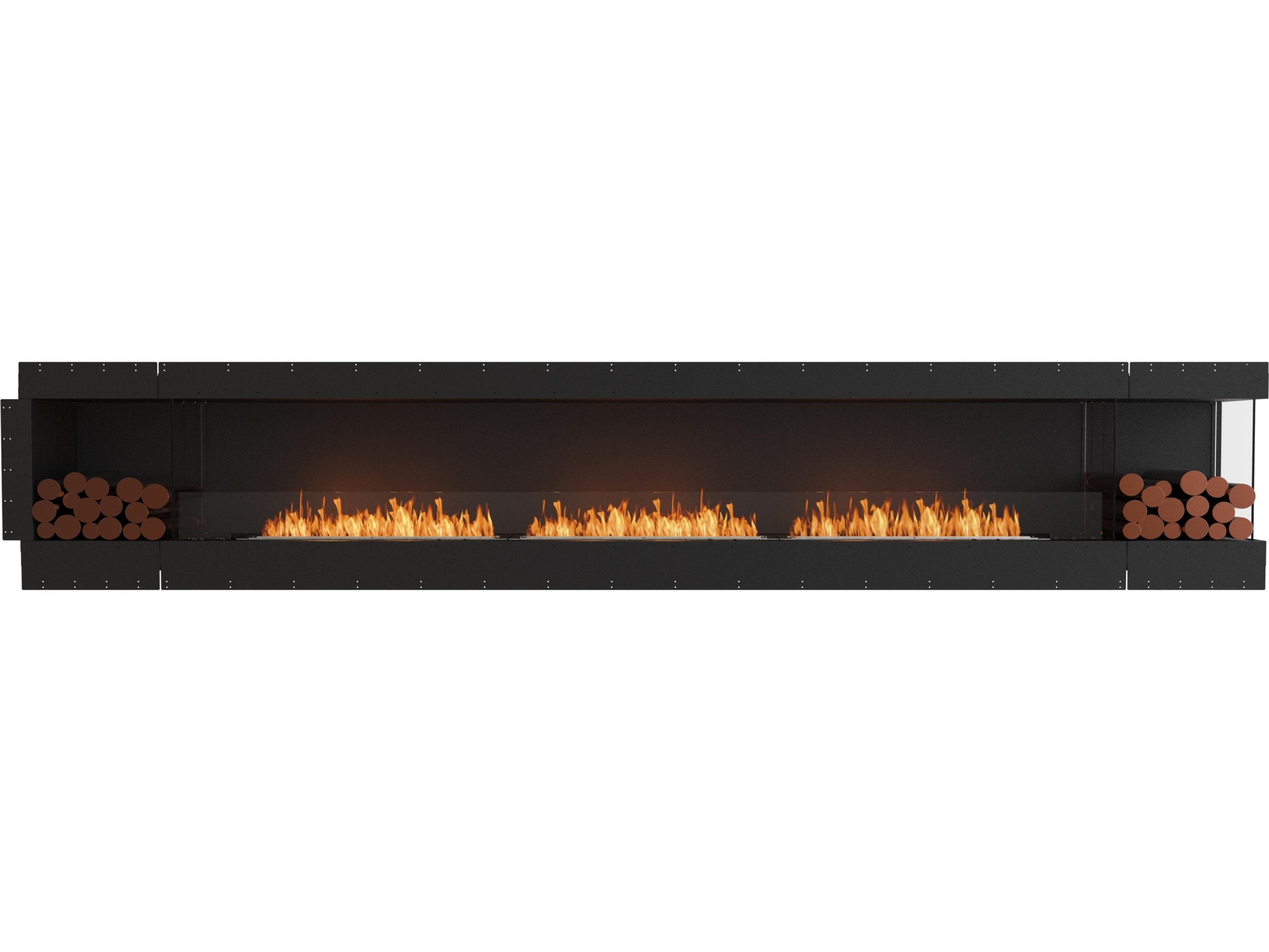 EcoSmart Fire Flex Fireboxes - Right Corner Fireplace