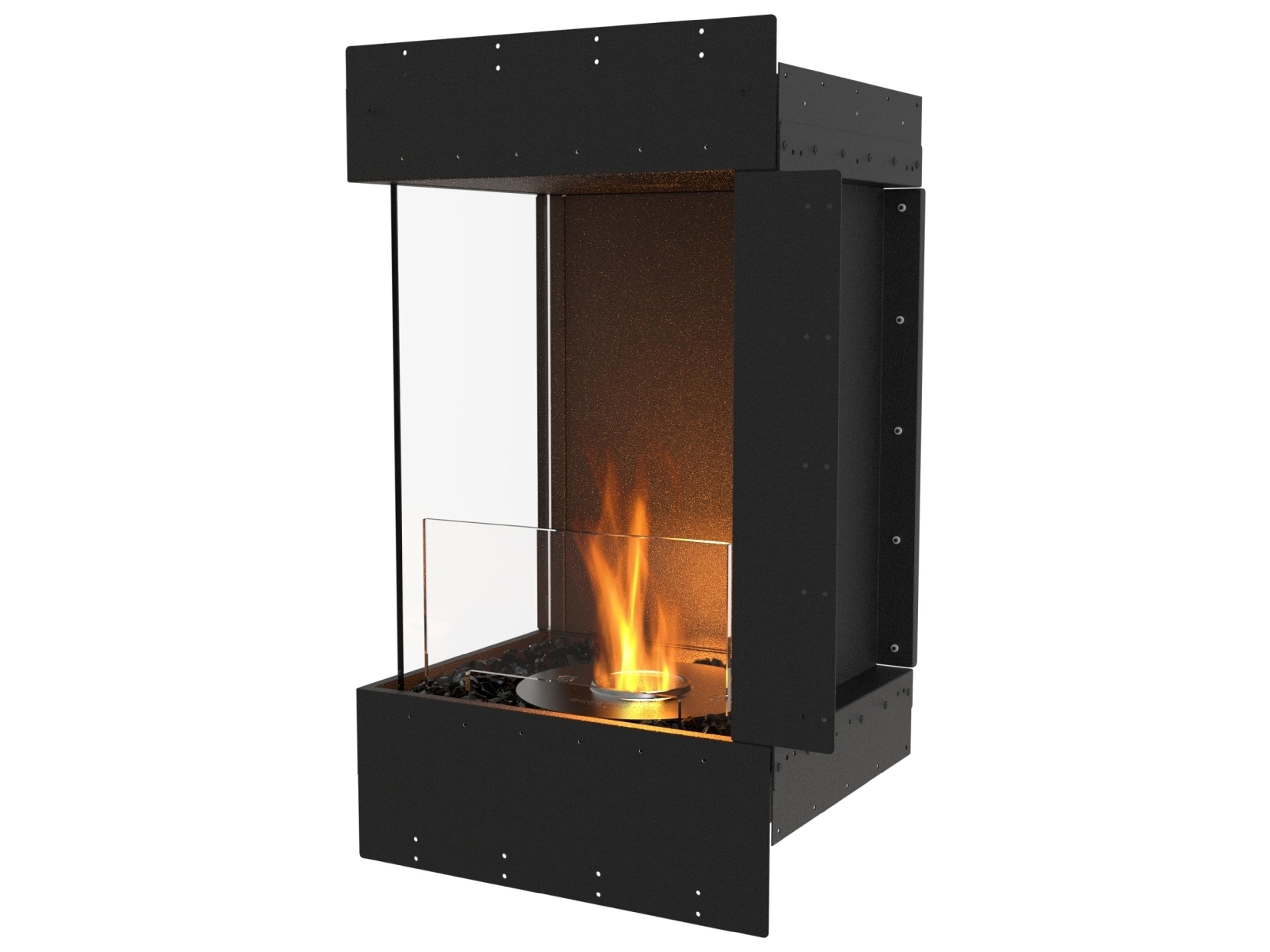 EcoSmart Fire Flex Fireboxes - Left Corner Fireplace