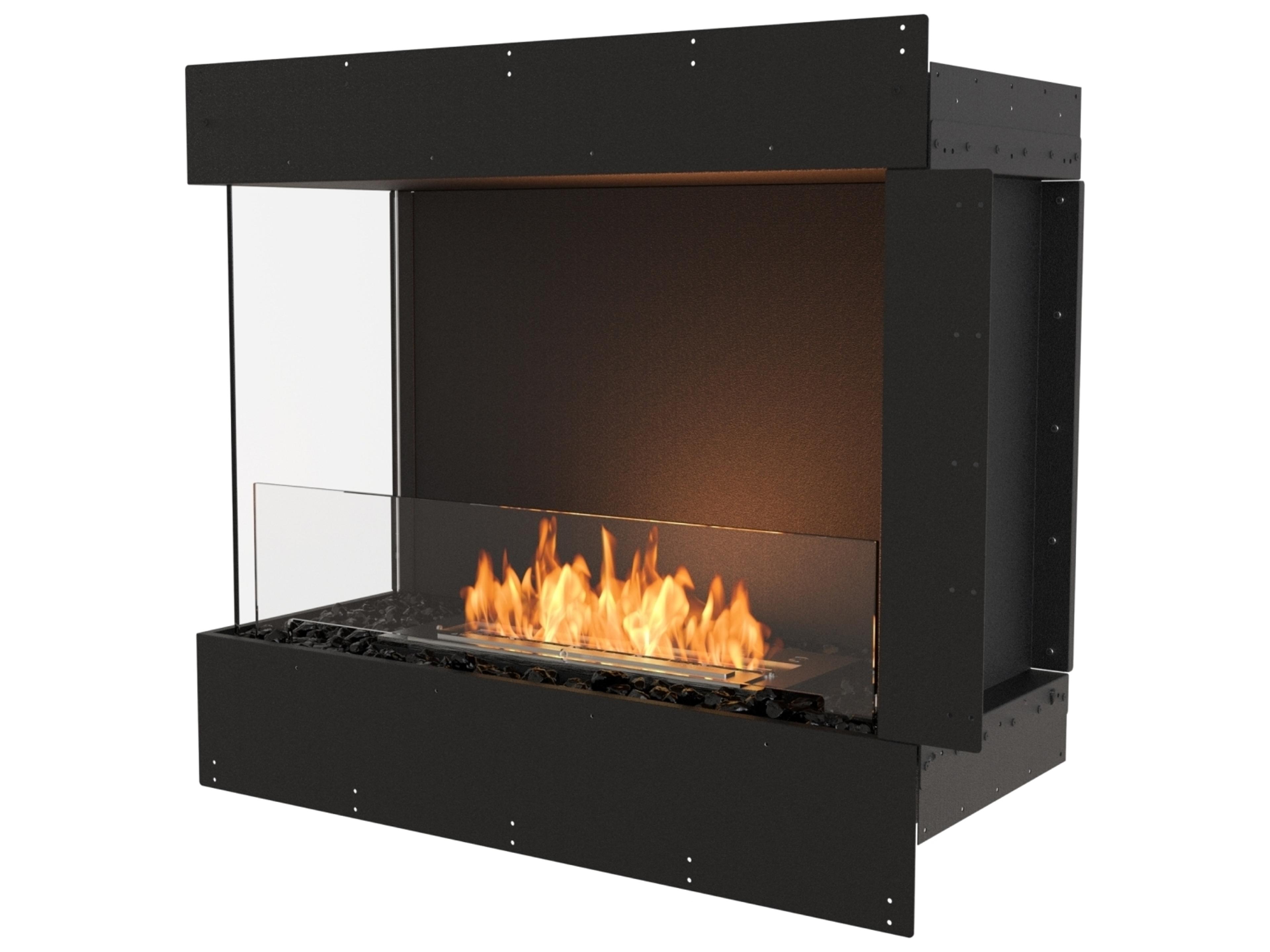 EcoSmart Fire Flex Fireboxes - Left Corner Fireplace