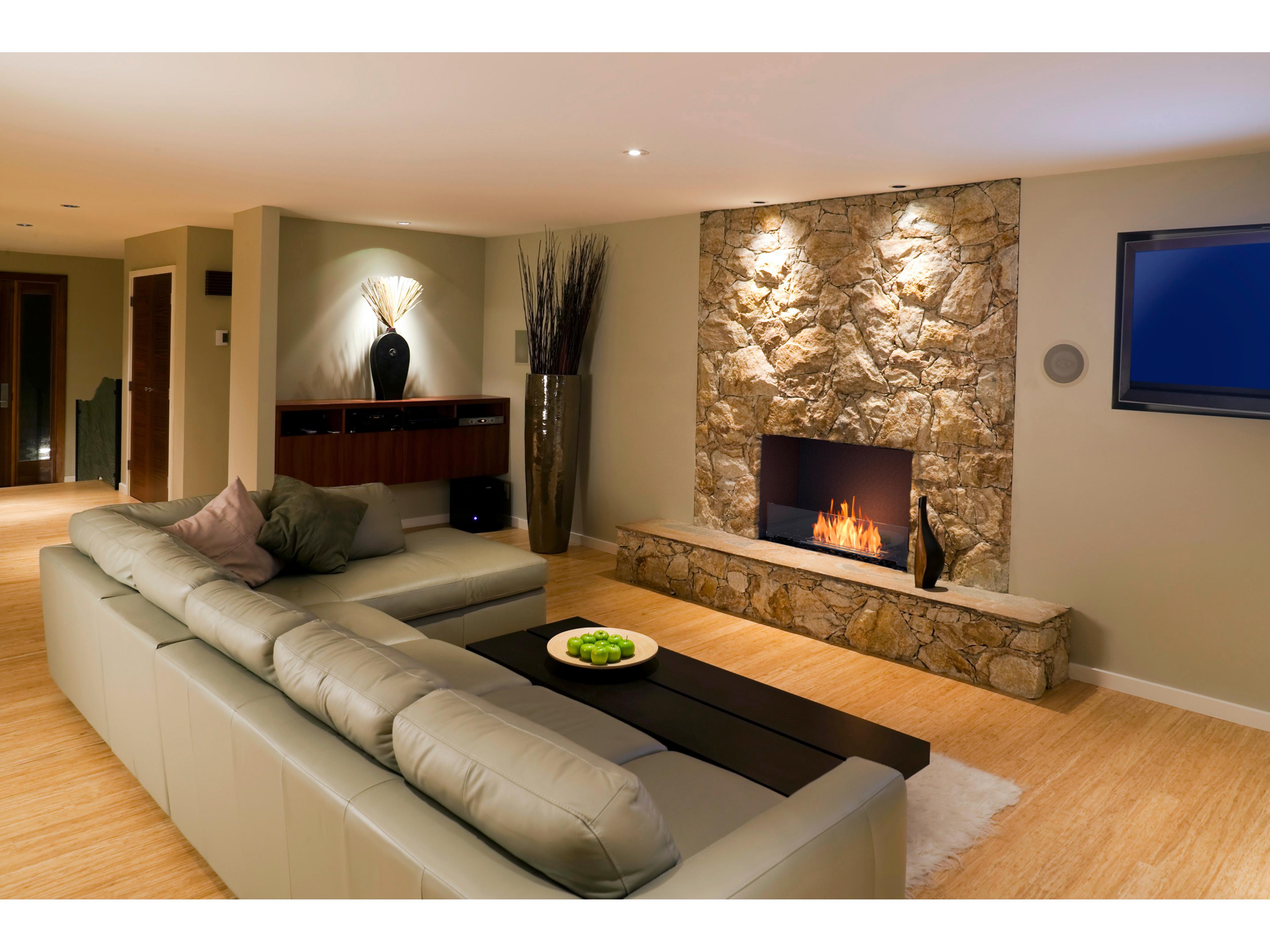 EcoSmart Fire Flex Fireboxes - Single Sided Fireplace