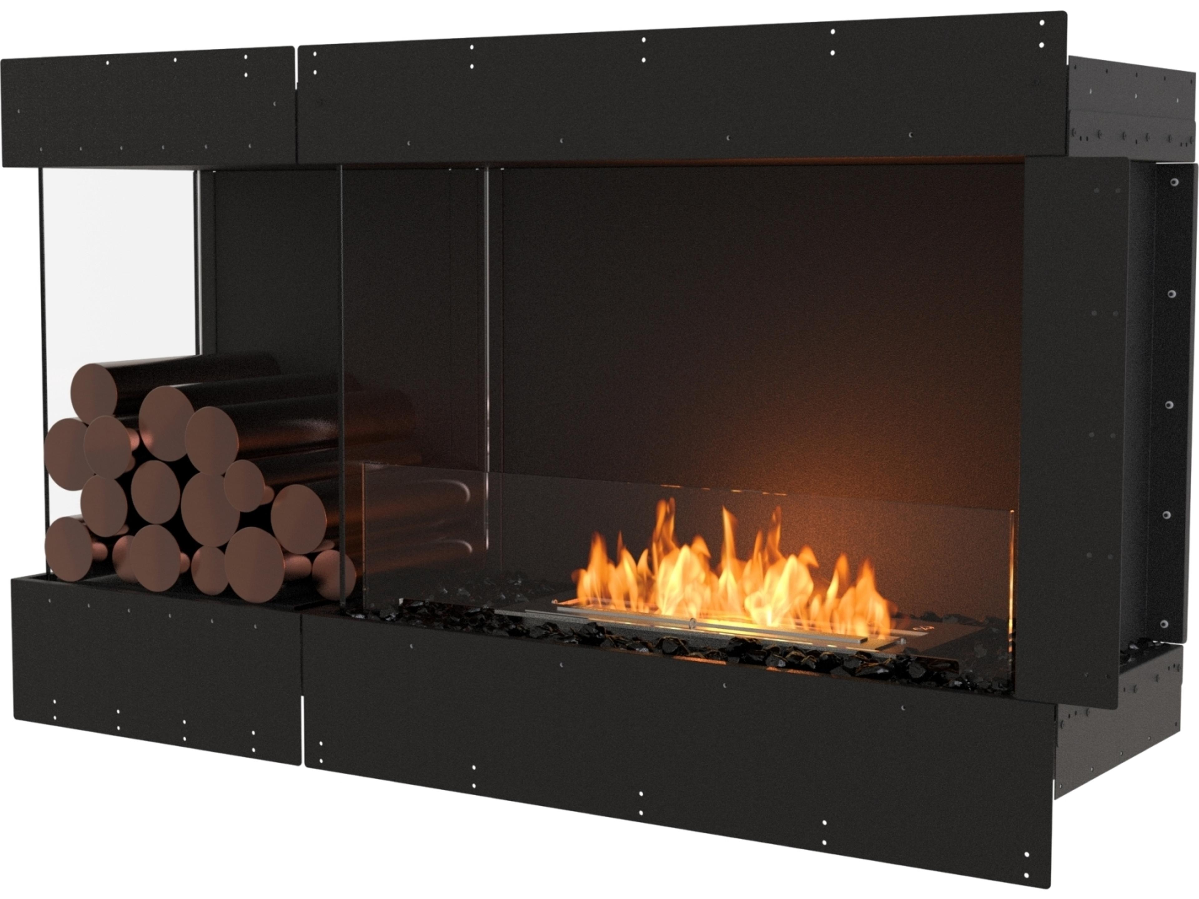 EcoSmart Fire Flex Fireboxes - Left Corner Fireplace