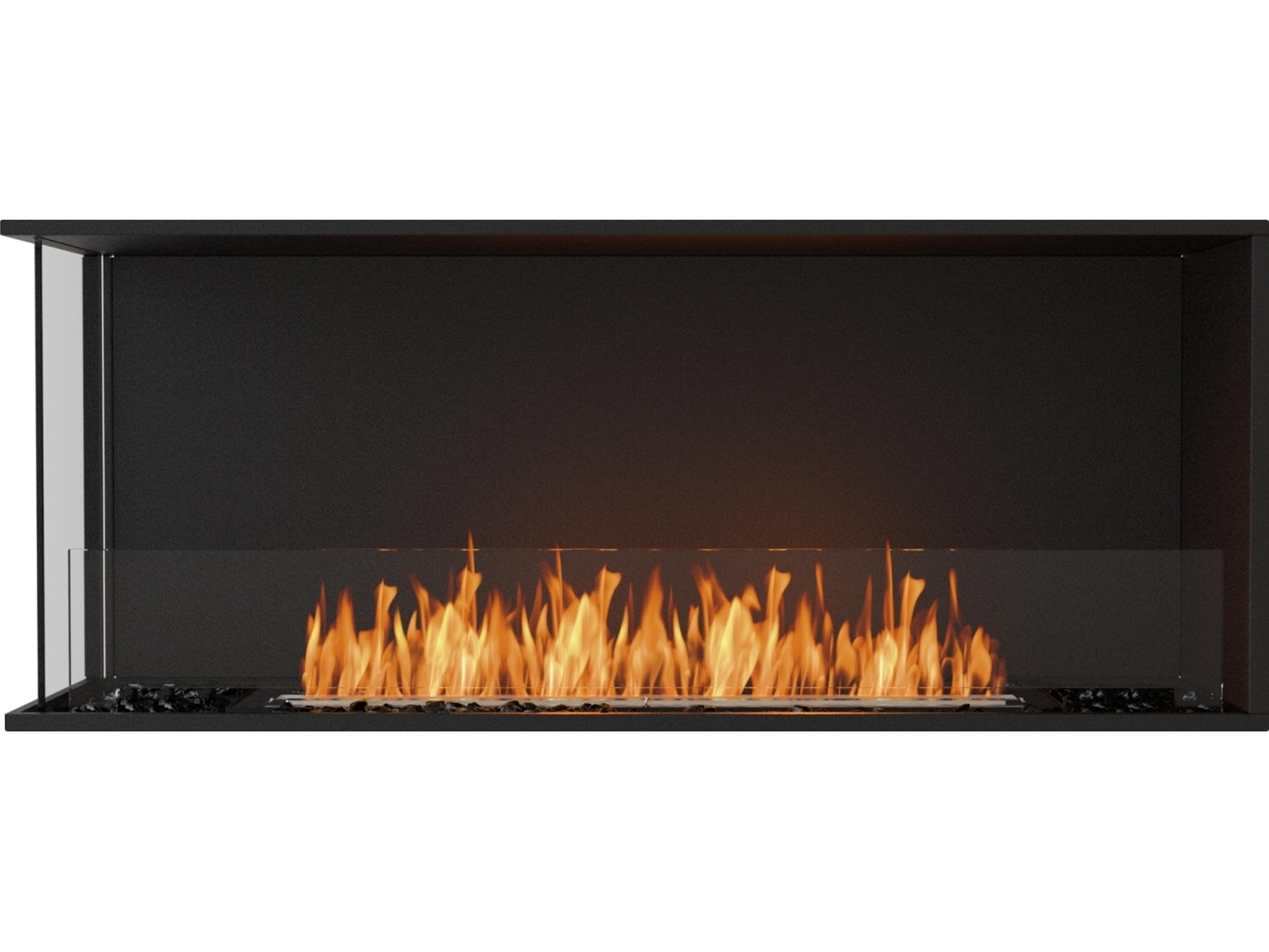EcoSmart Fire Flex Fireboxes - Left Corner Fireplace