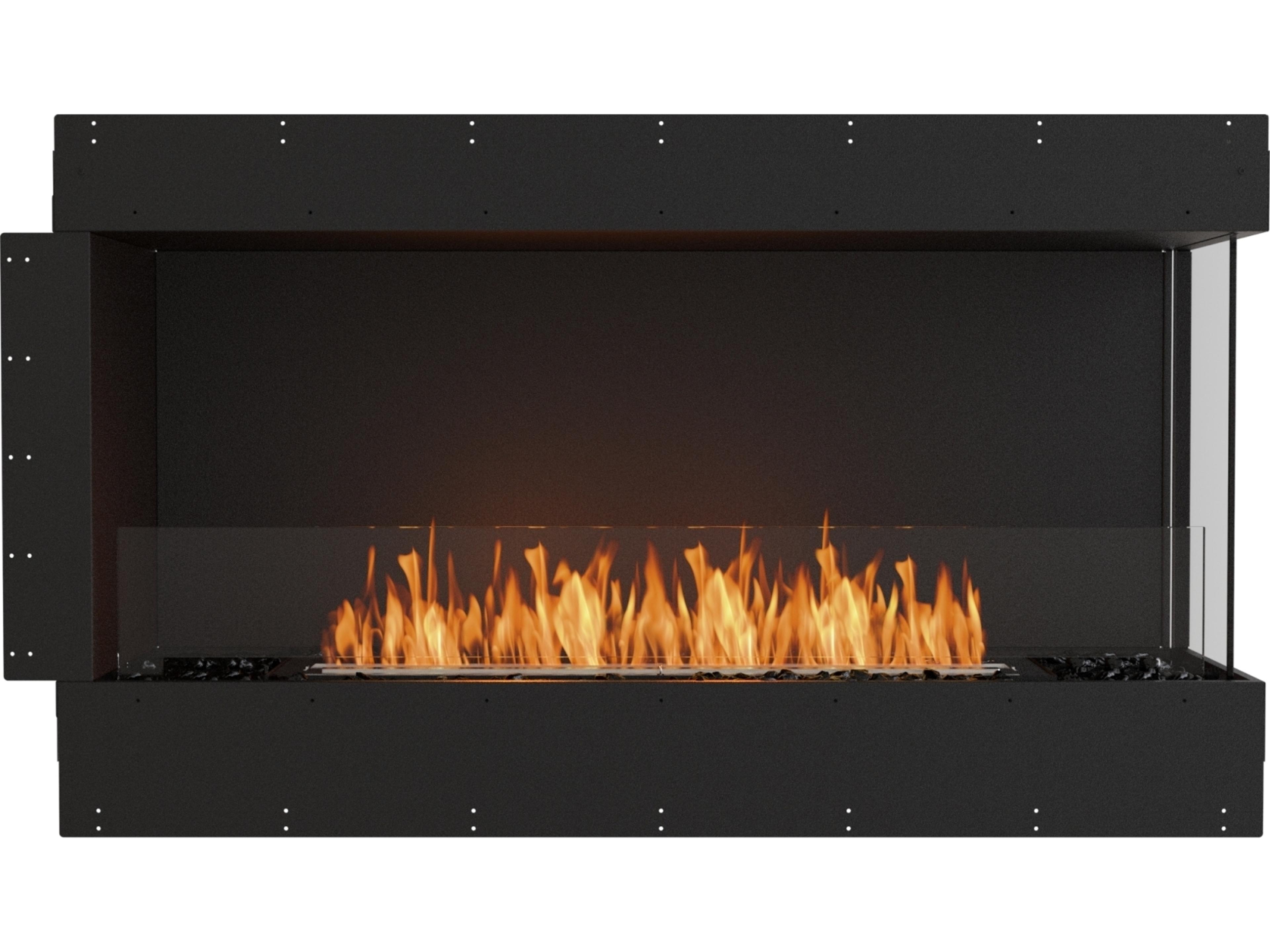 EcoSmart Fire Flex Fireboxes - Right Corner Fireplace