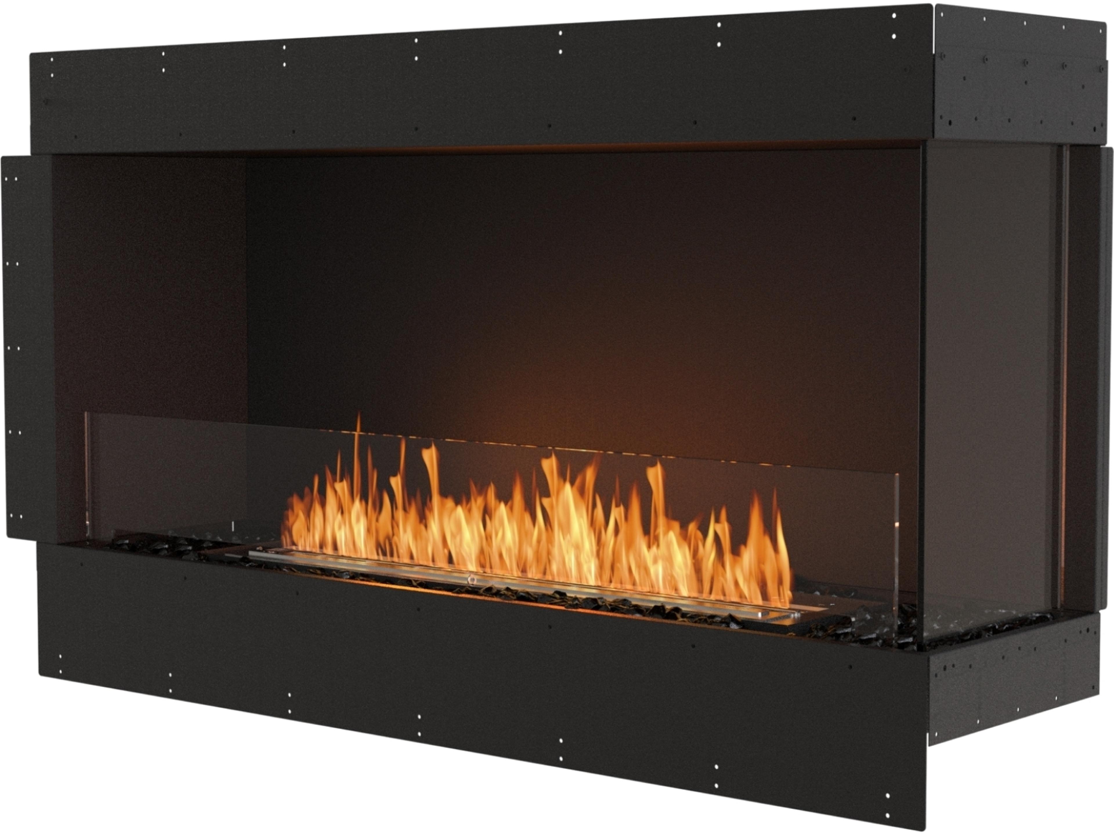 EcoSmart Fire Flex Fireboxes - Right Corner Fireplace