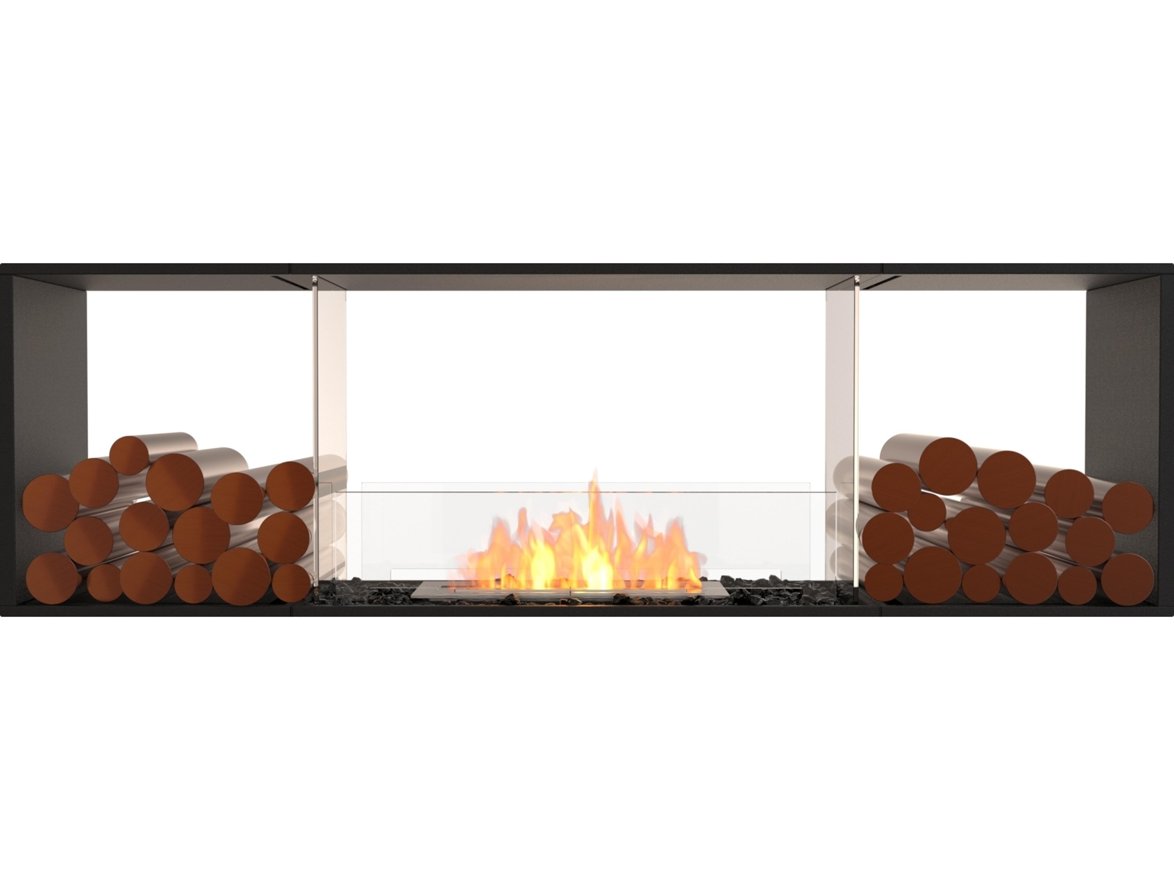 EcoSmart Fire Flex Fireboxes - Double Sided Fireplace