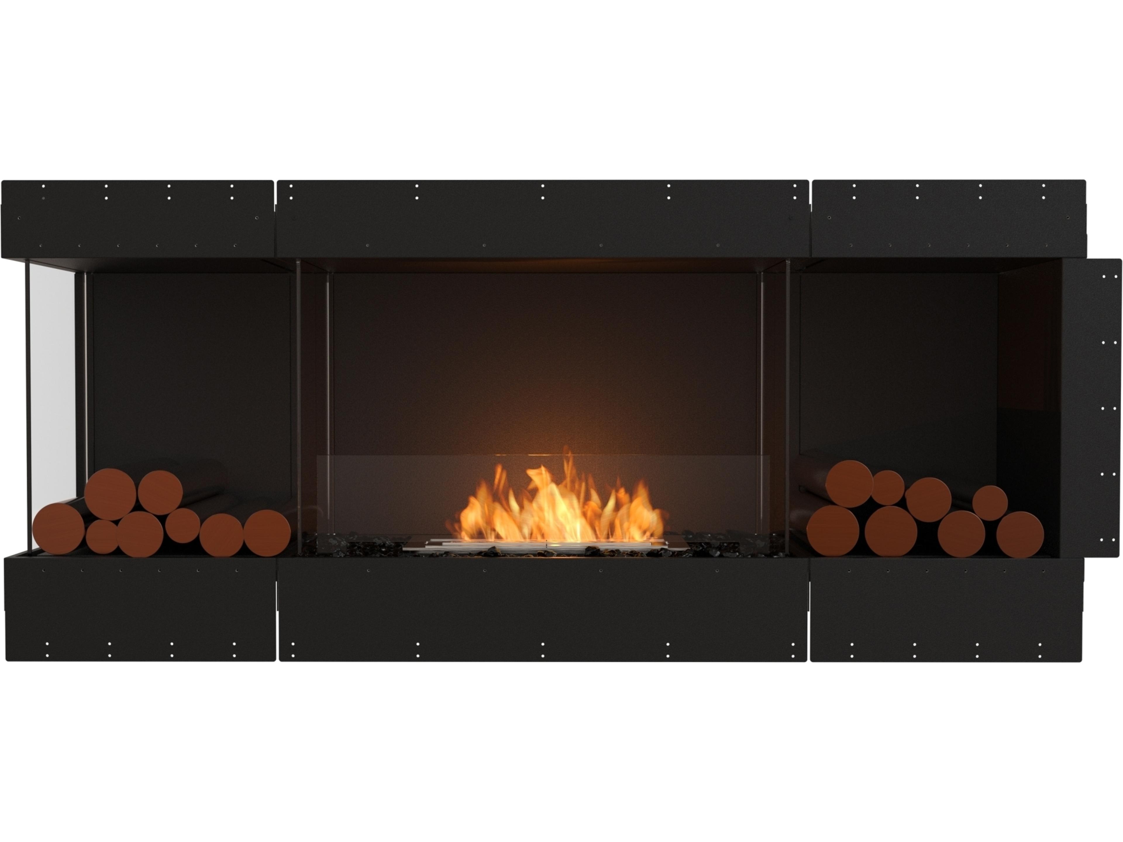 EcoSmart Fire Flex Fireboxes - Left Corner Fireplace