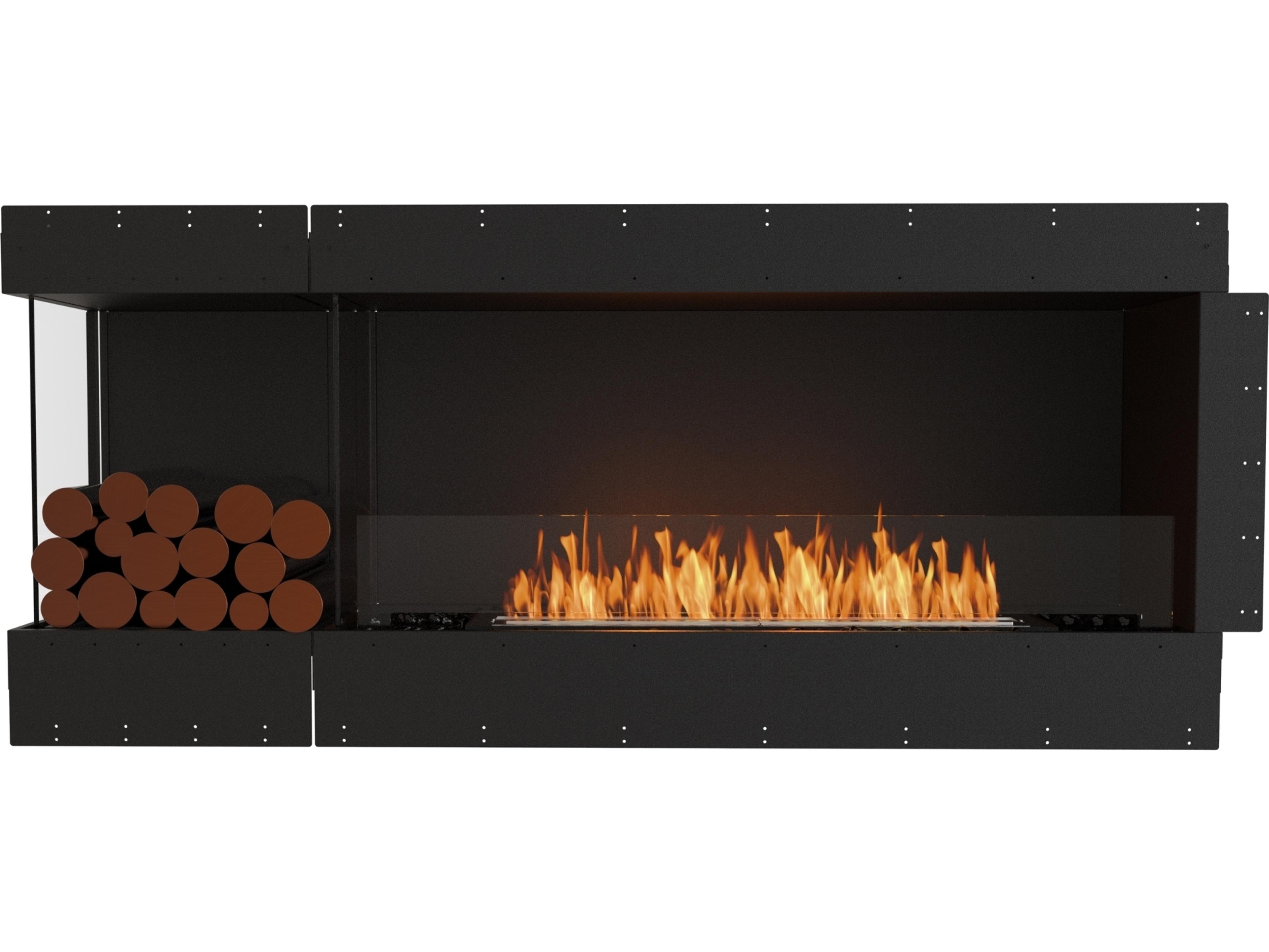 EcoSmart Fire Flex Fireboxes - Left Corner Fireplace