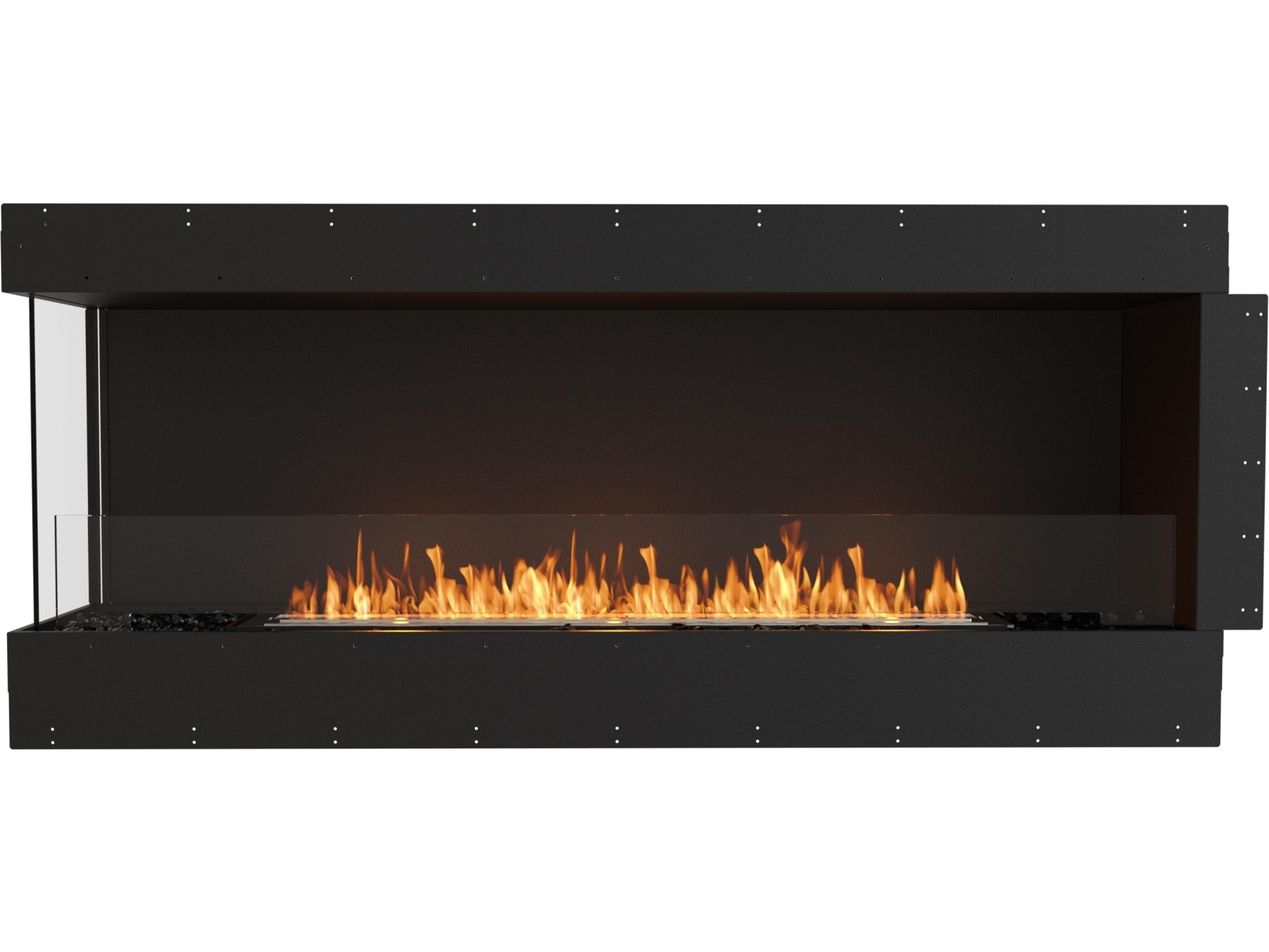 EcoSmart Fire Flex Fireboxes - Left Corner Fireplace