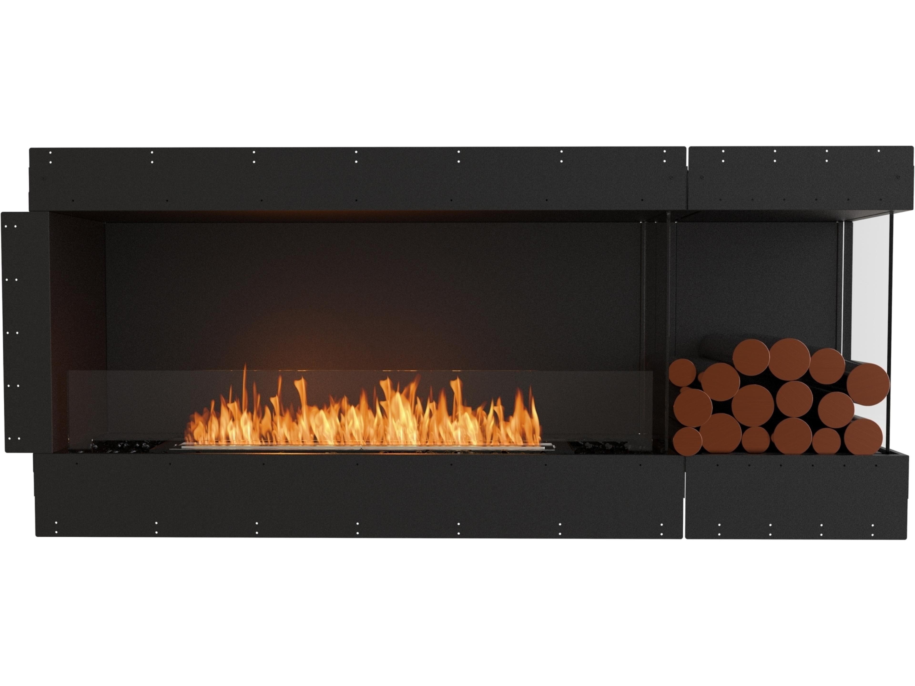 EcoSmart Fire Flex Fireboxes - Right Corner Fireplace