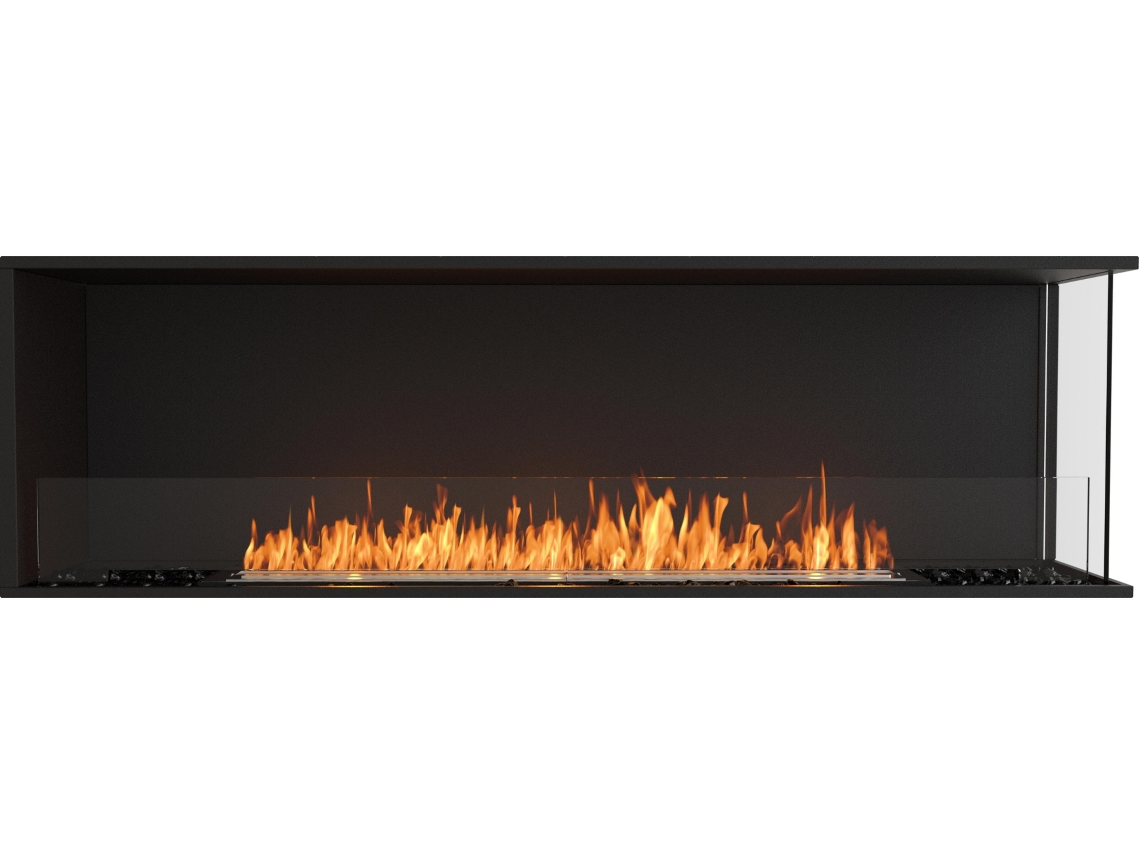EcoSmart Fire Flex Fireboxes - Right Corner Fireplace