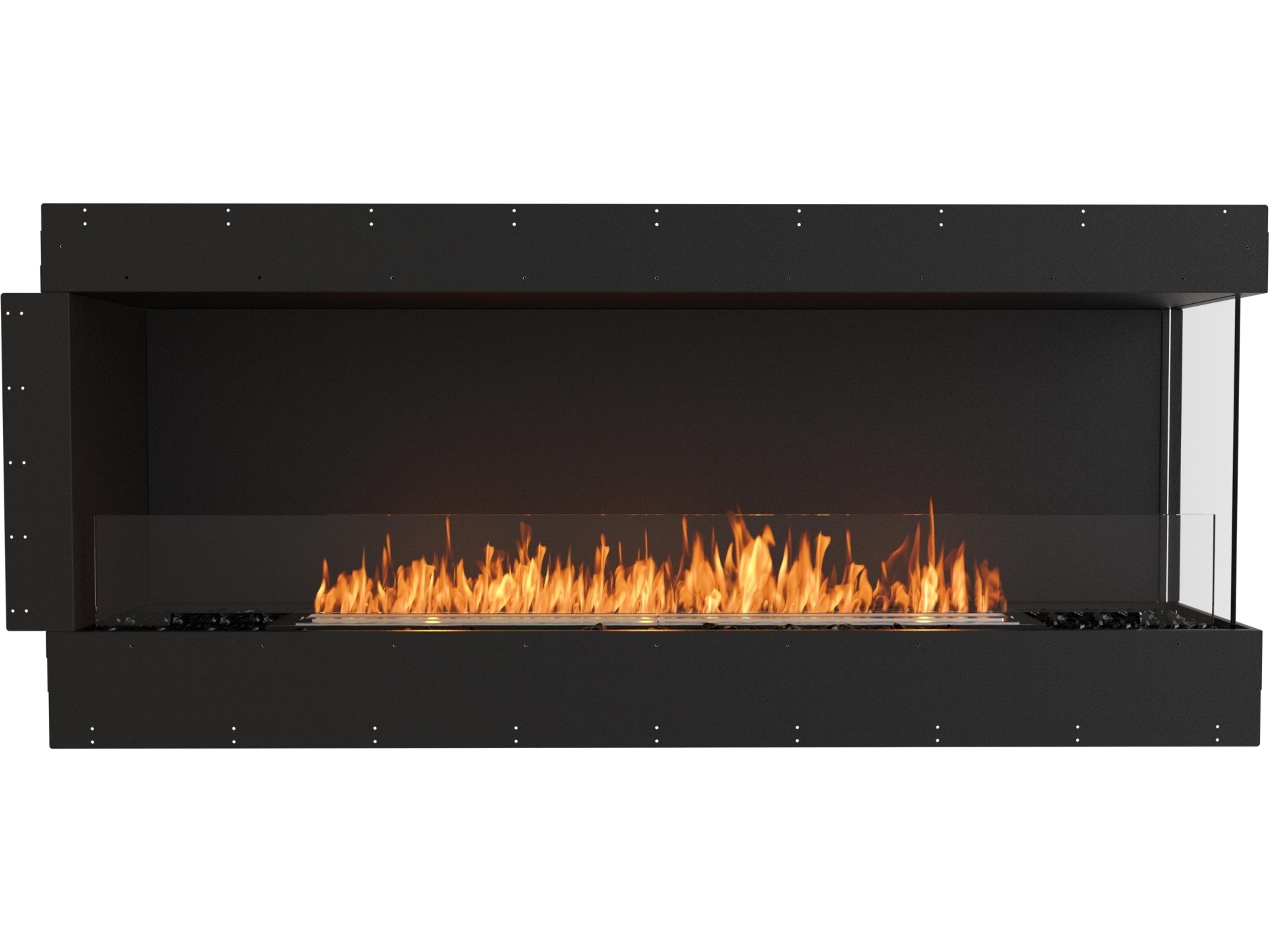 EcoSmart Fire Flex Fireboxes - Right Corner Fireplace