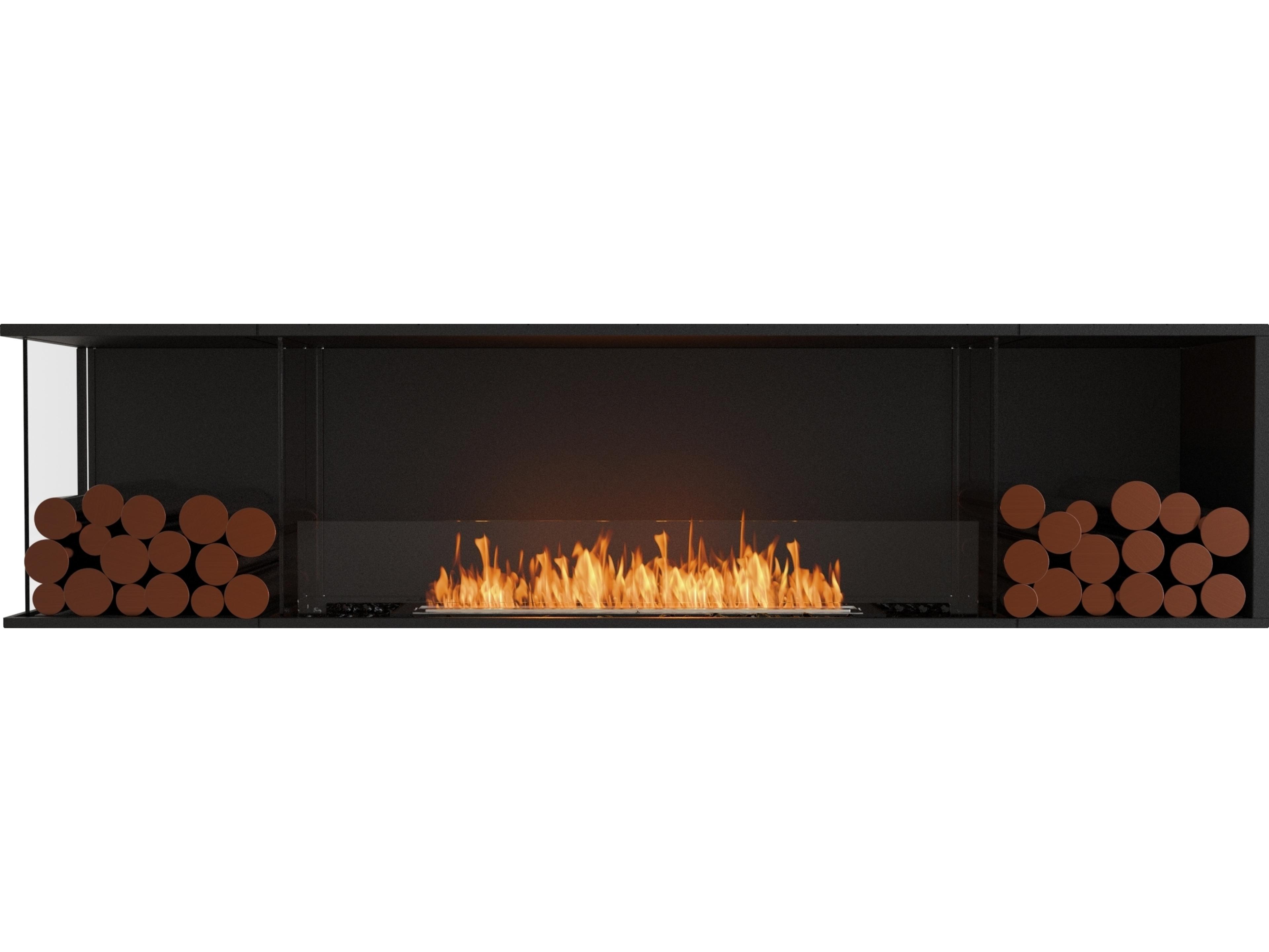 EcoSmart Fire Flex Fireboxes - Left Corner Fireplace