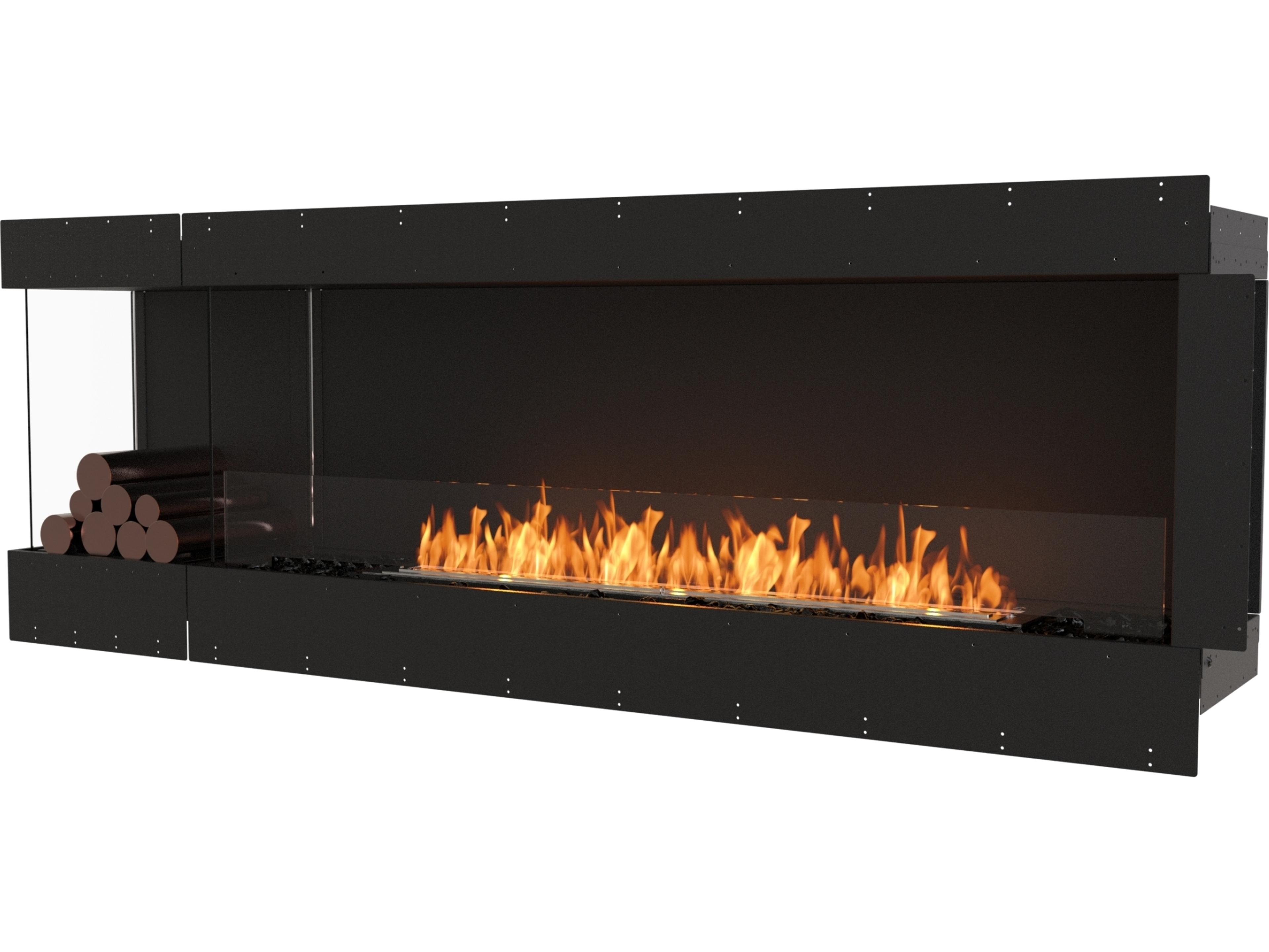 EcoSmart Fire Flex Fireboxes - Left Corner Fireplace