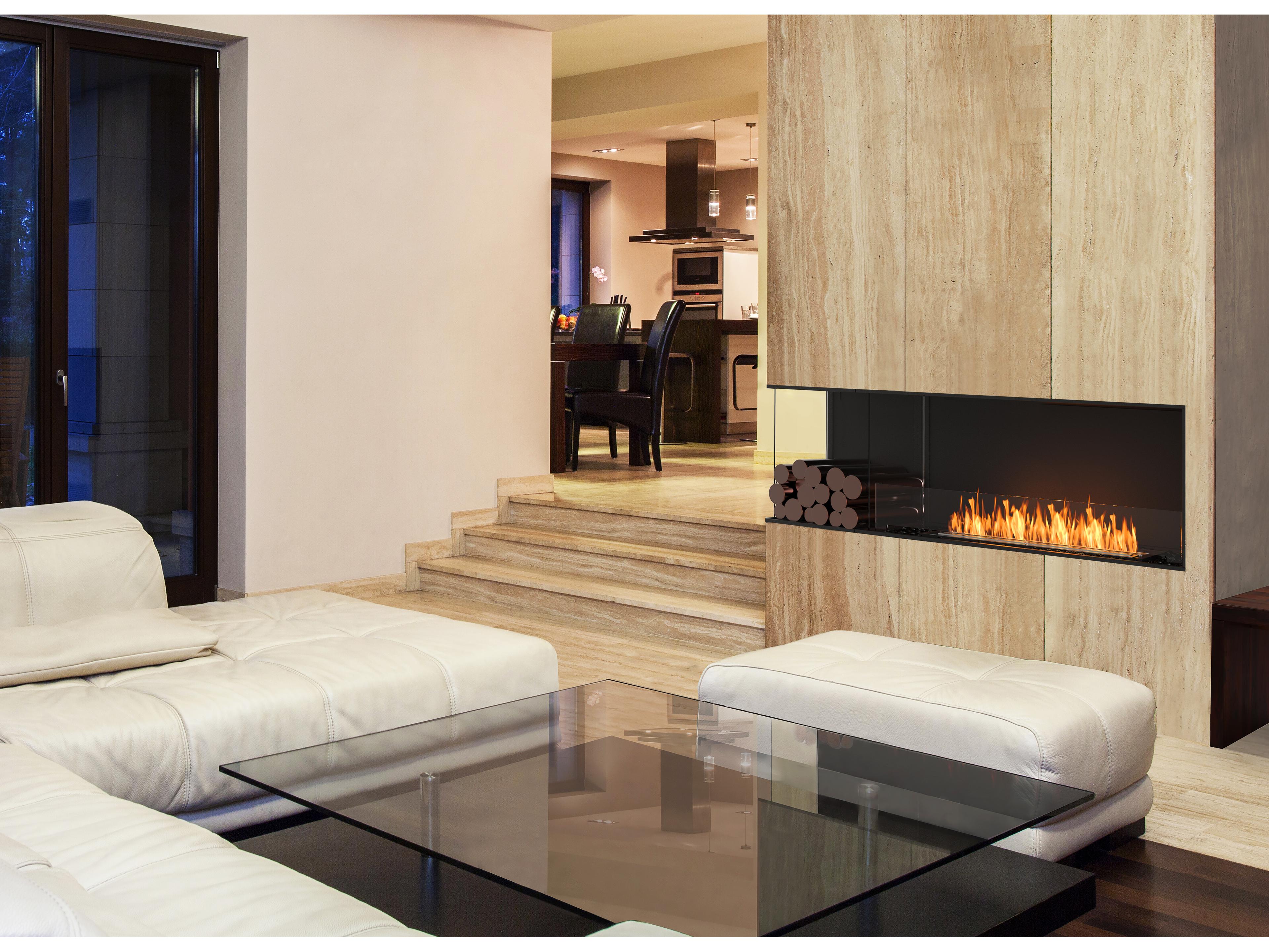 EcoSmart Fire Flex Fireboxes - Left Corner Fireplace