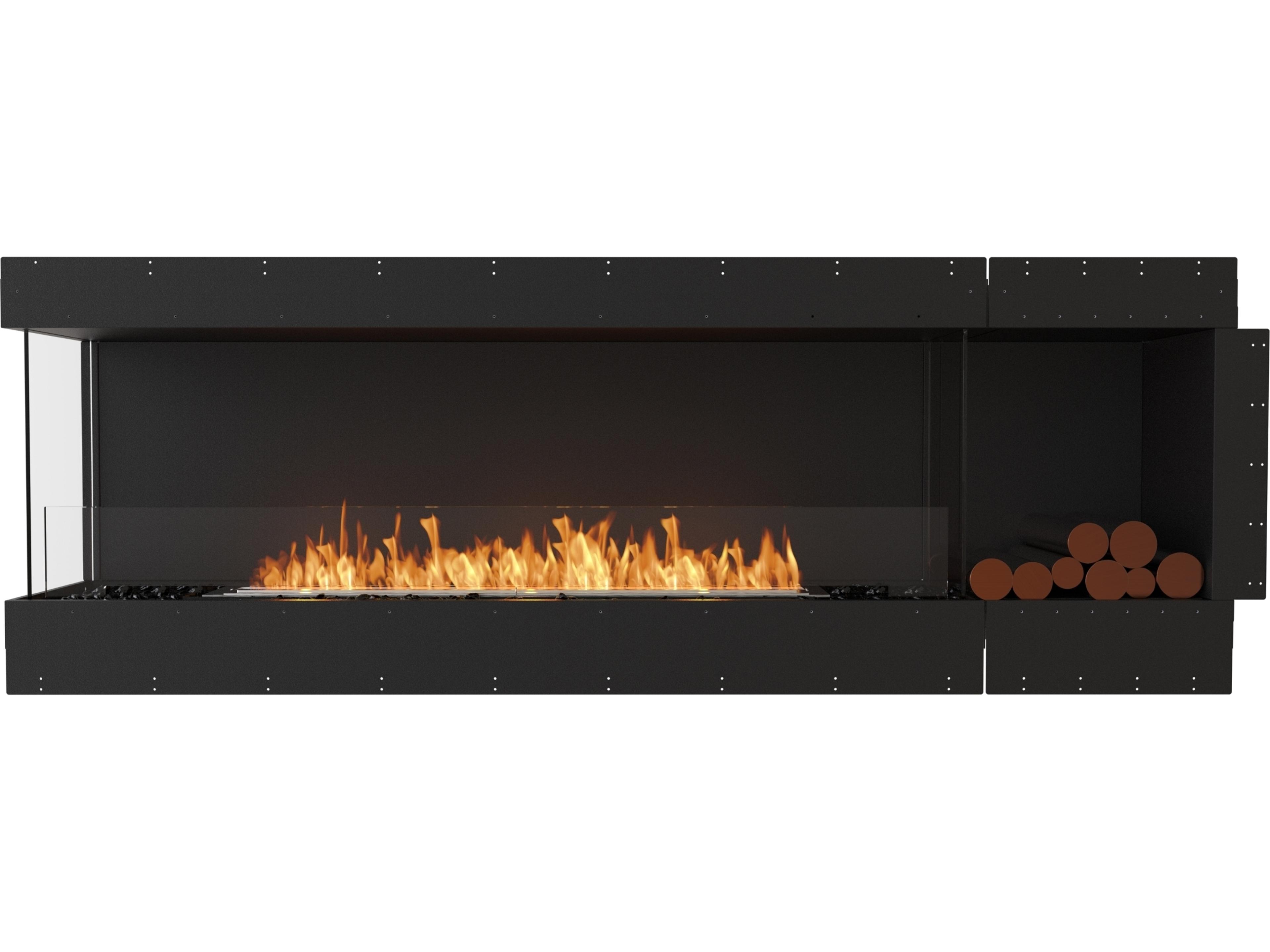 EcoSmart Fire Flex Fireboxes - Left Corner Fireplace