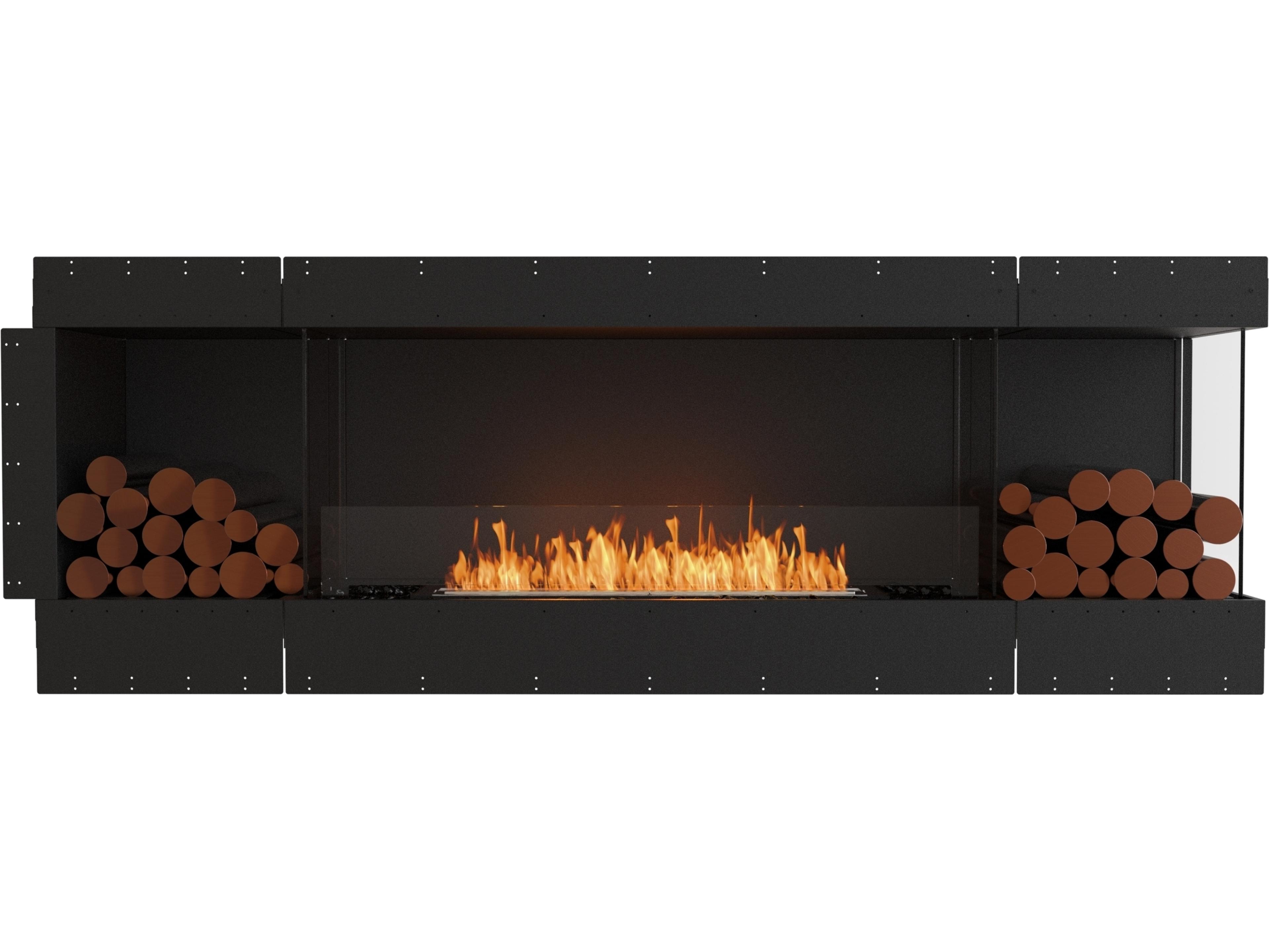 EcoSmart Fire Flex Fireboxes - Right Corner Fireplace