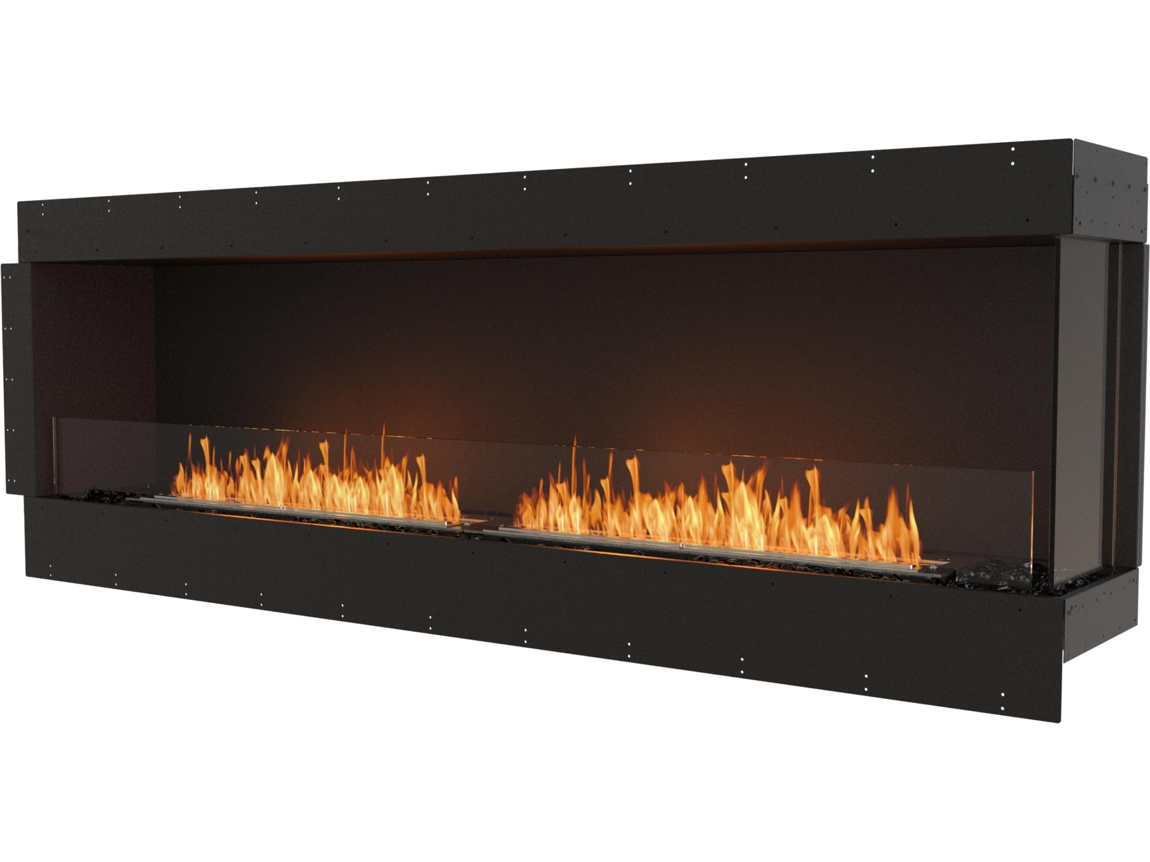 EcoSmart Fire Flex Fireboxes - Right Corner Fireplace