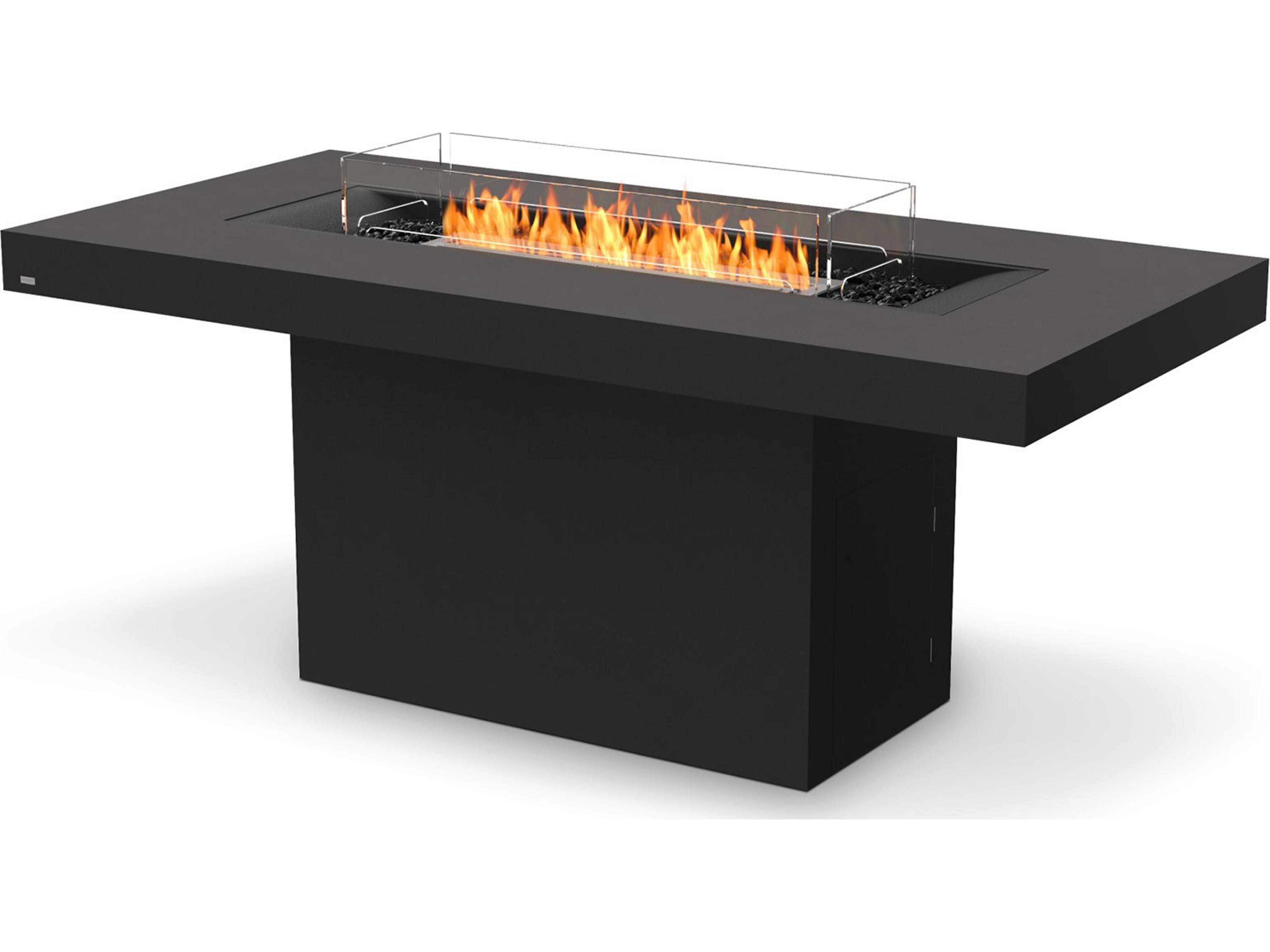Gin 90 Low Fire Pit Table Modern Multifunctional