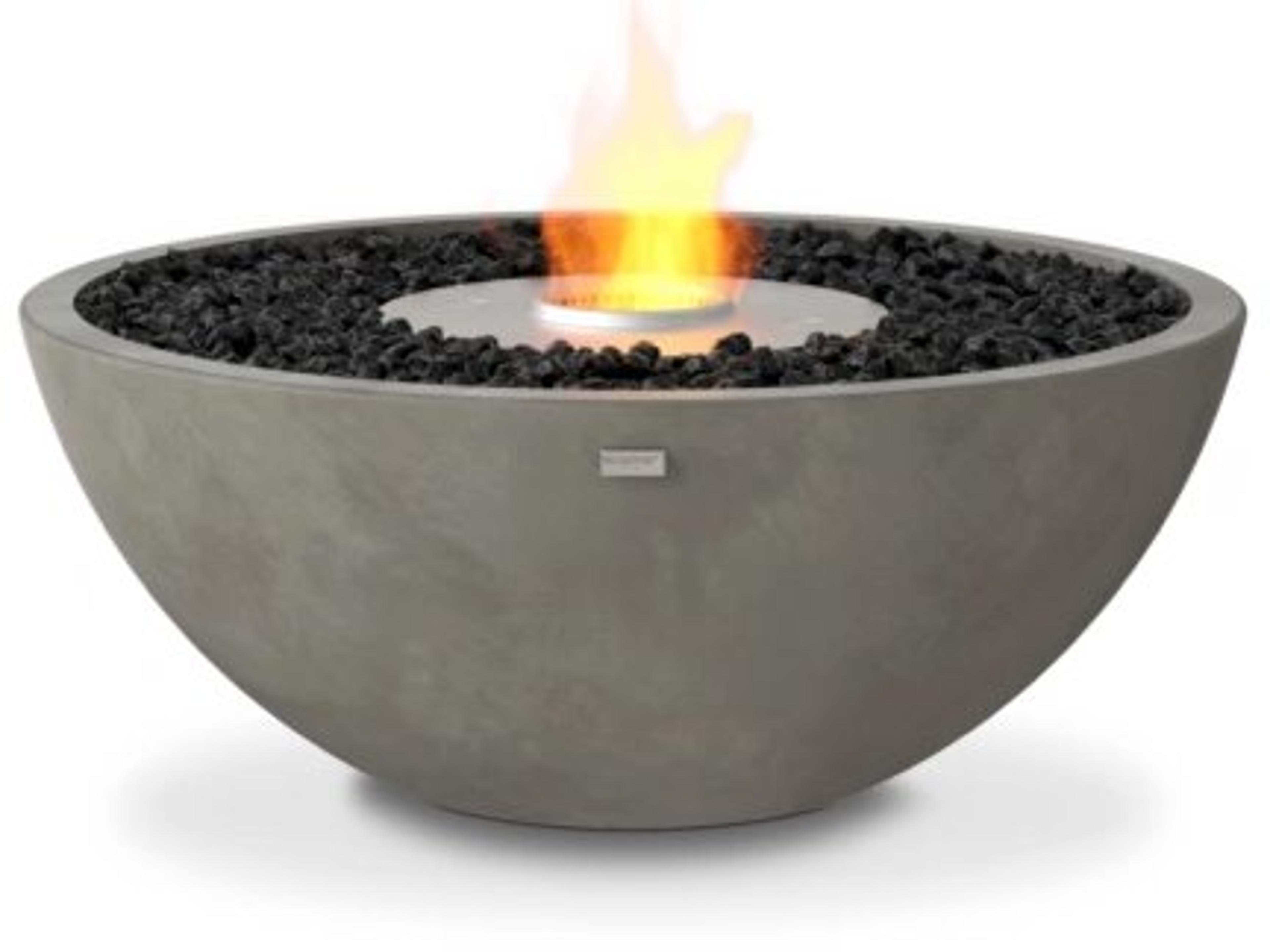 Mix 850 Concrete Fire Pit Bowl Portable Outdoor