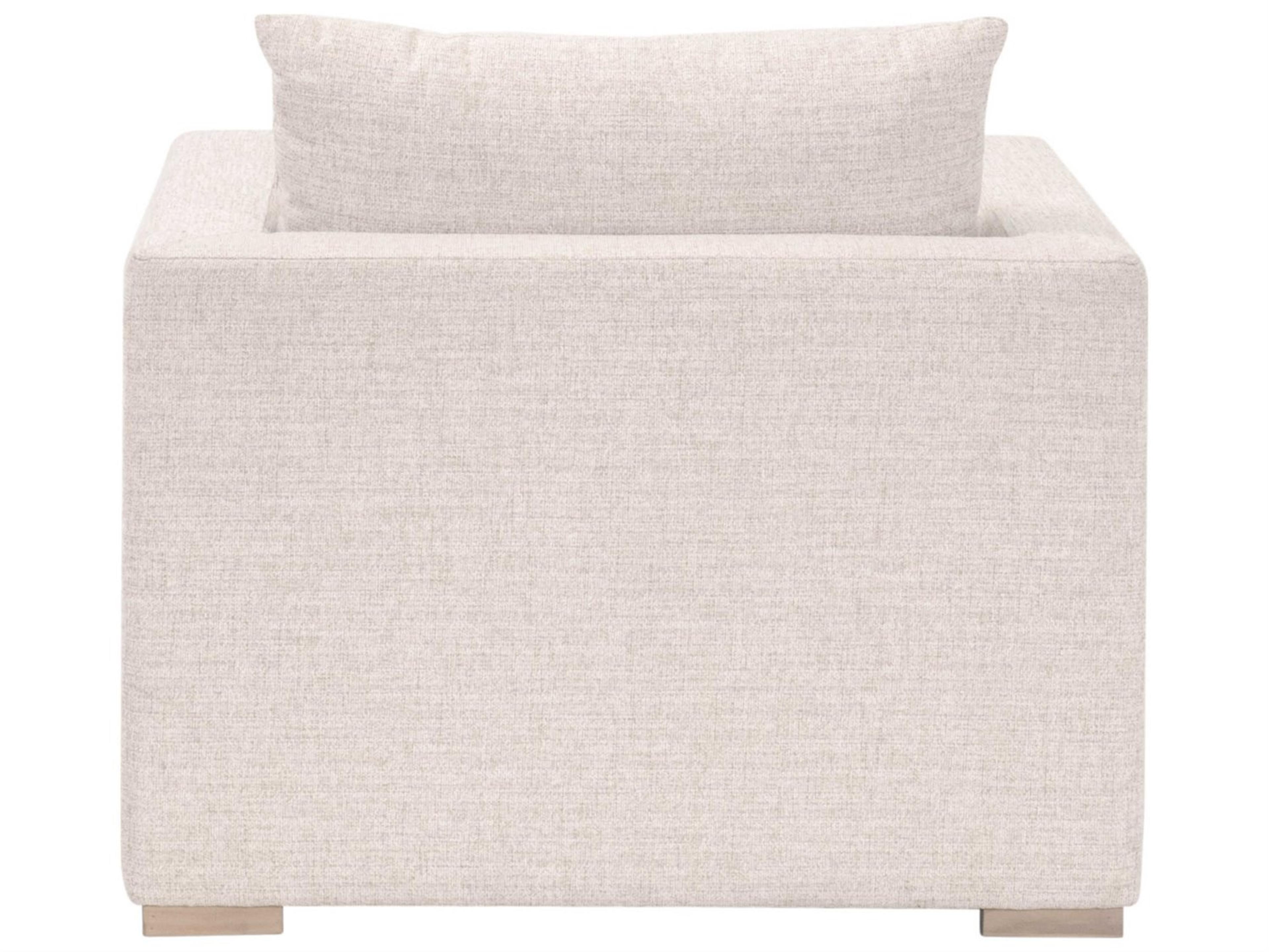 Essentials for Living Outdoor Stitch & Hand - Dining & Bedroom Fabric Cushion Lounge Chair