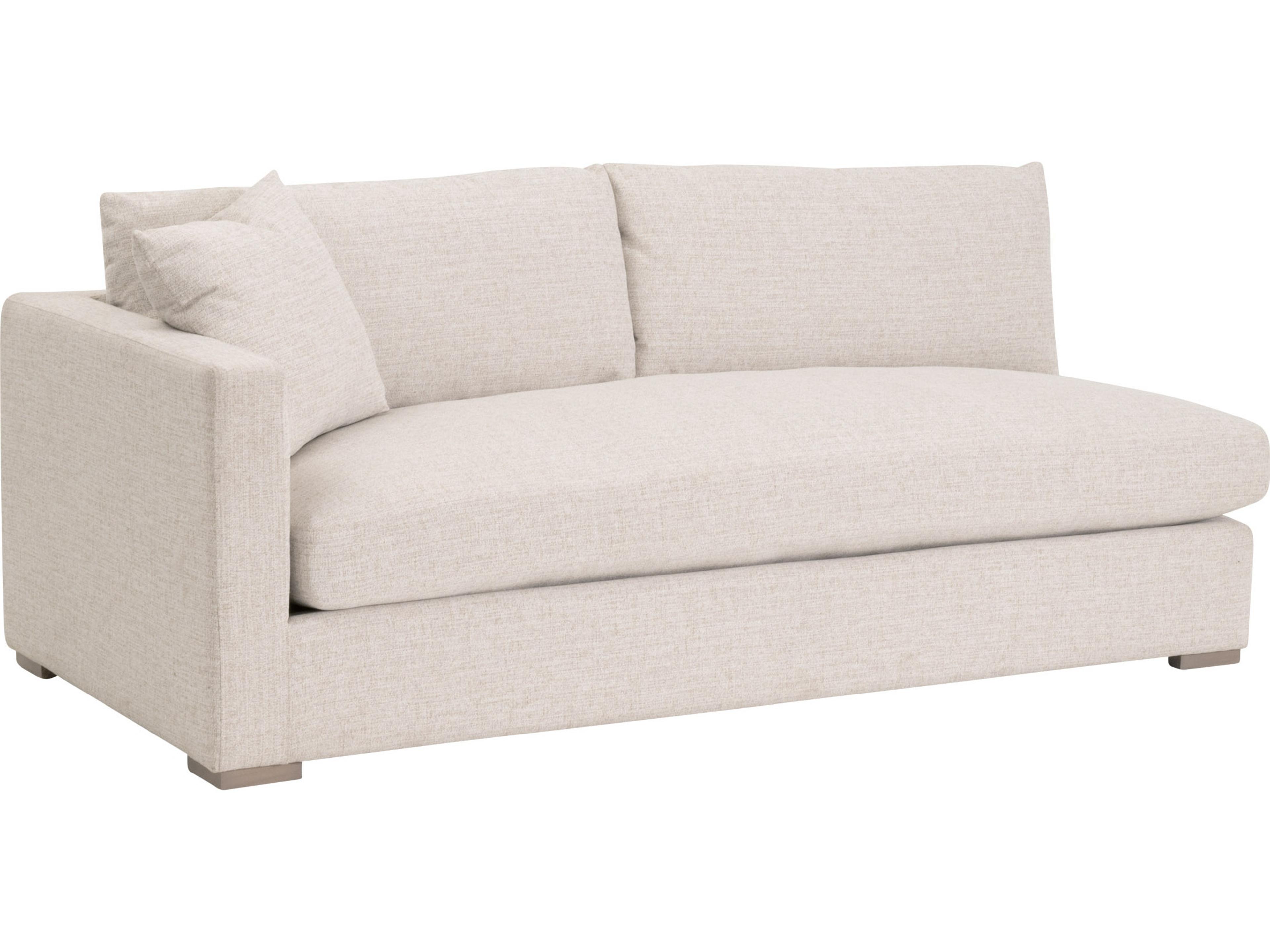 Stitch & Hand - Bedroom Dining Newport Wood Cushion Sofa Left Facing