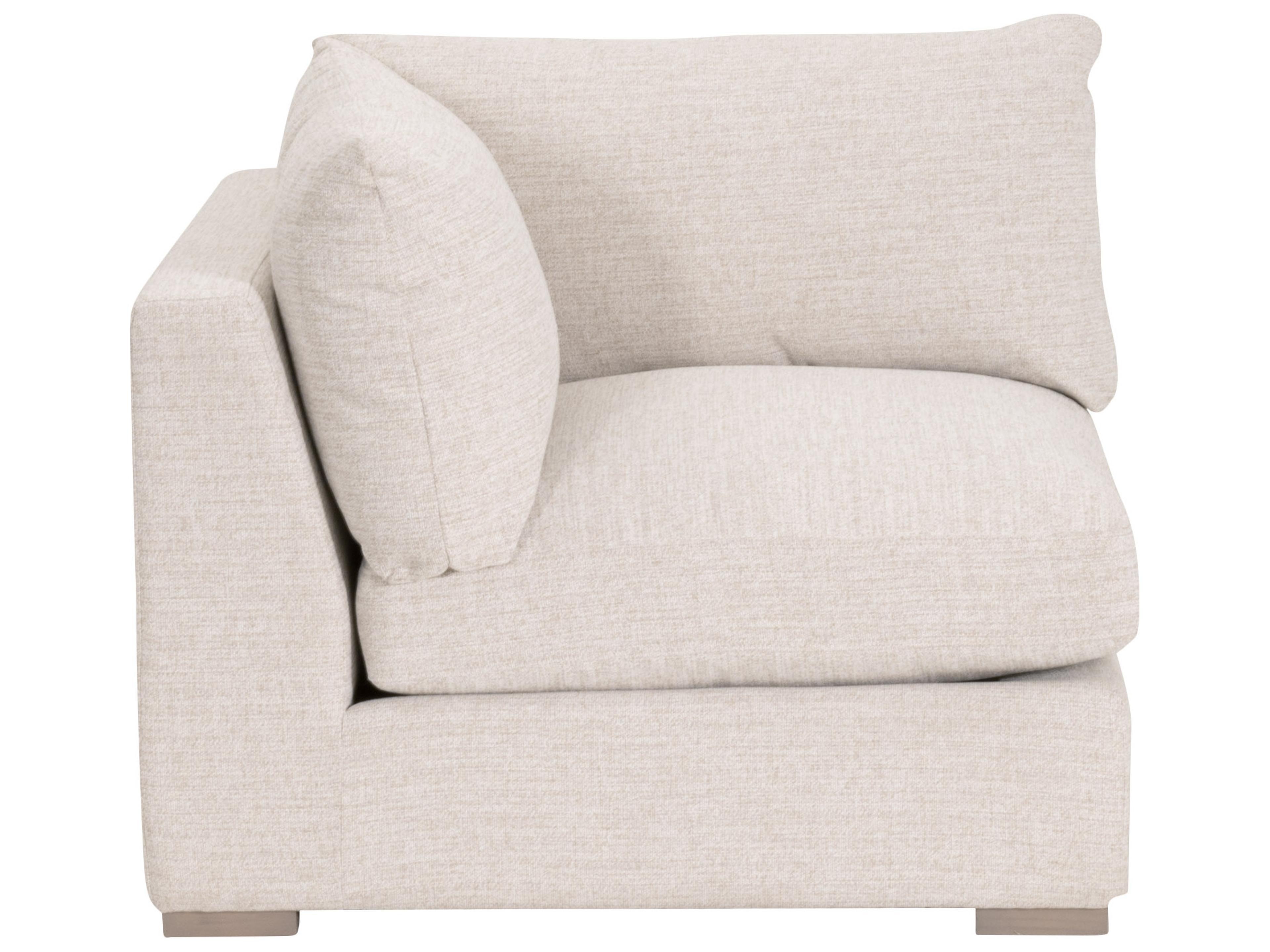 Essentials for Living Outdoor Stitch & Hand - Bedroom Dining Wood Cushion Wedge Lounge Chair