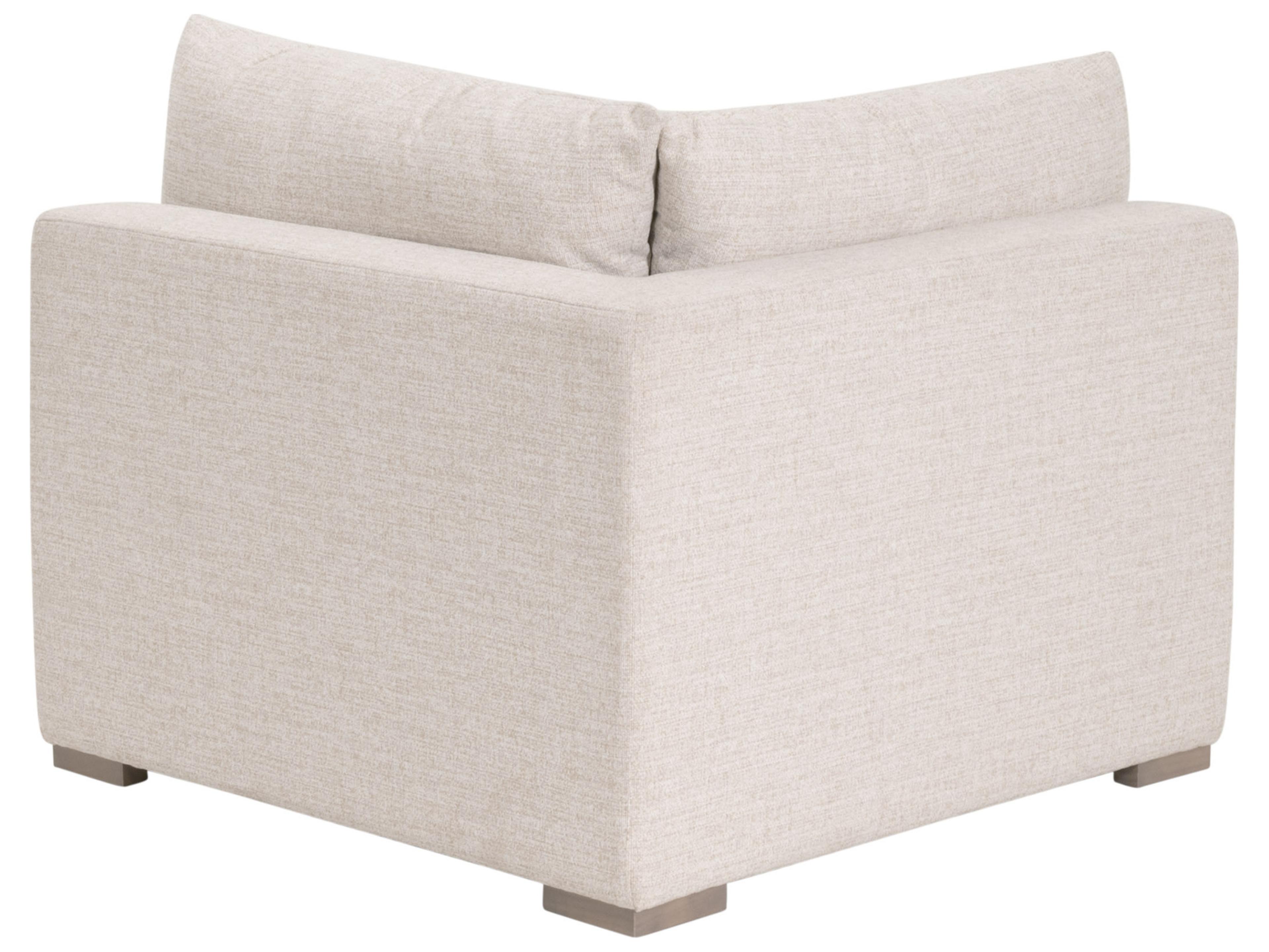 Essentials for Living Outdoor Stitch & Hand - Bedroom Dining Wood Cushion Wedge Lounge Chair