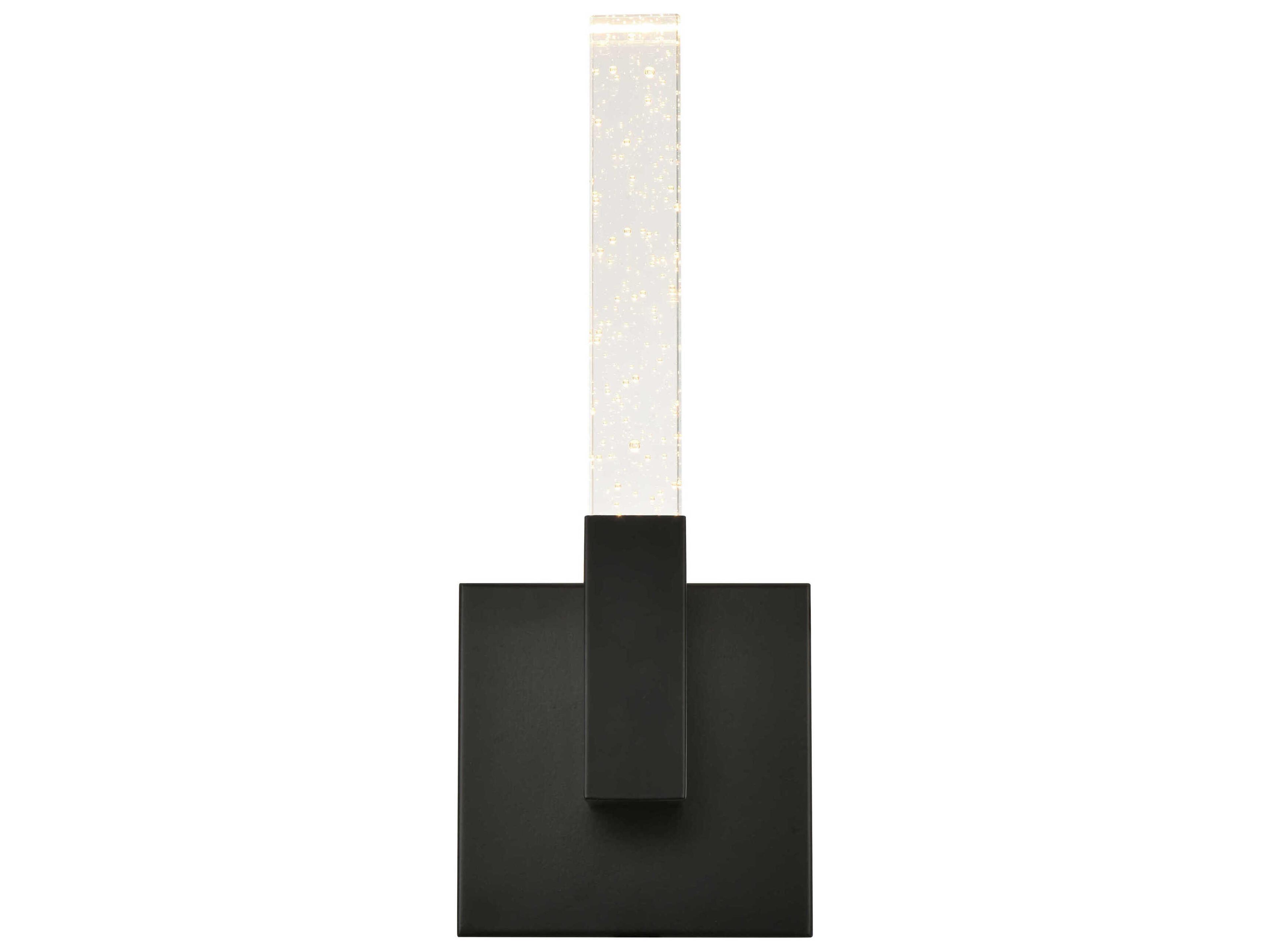 Noemi 1-Light Black Wall Sconce